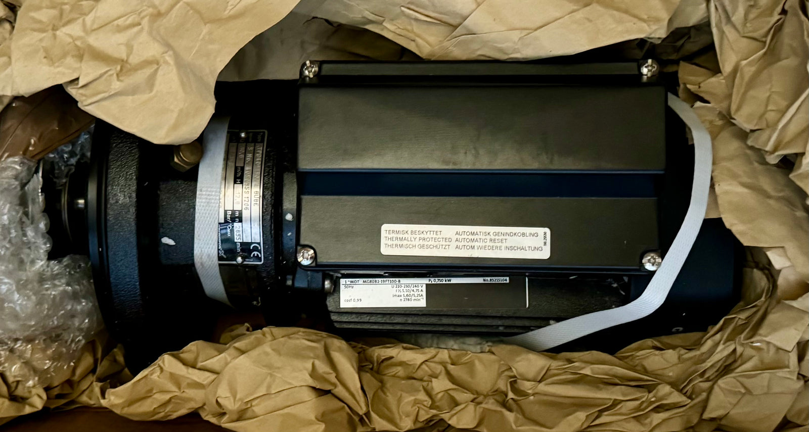 Grundfos TPD 40-190/2 BUBE Pump Replacement Head 240V 4050355 #1894