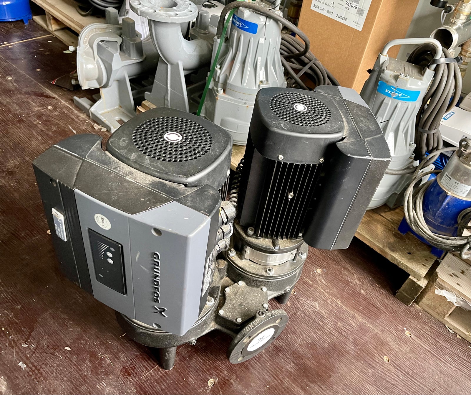 Grundfos TPED 50-160/2 Circulator Pump 415V 96276156 #3802