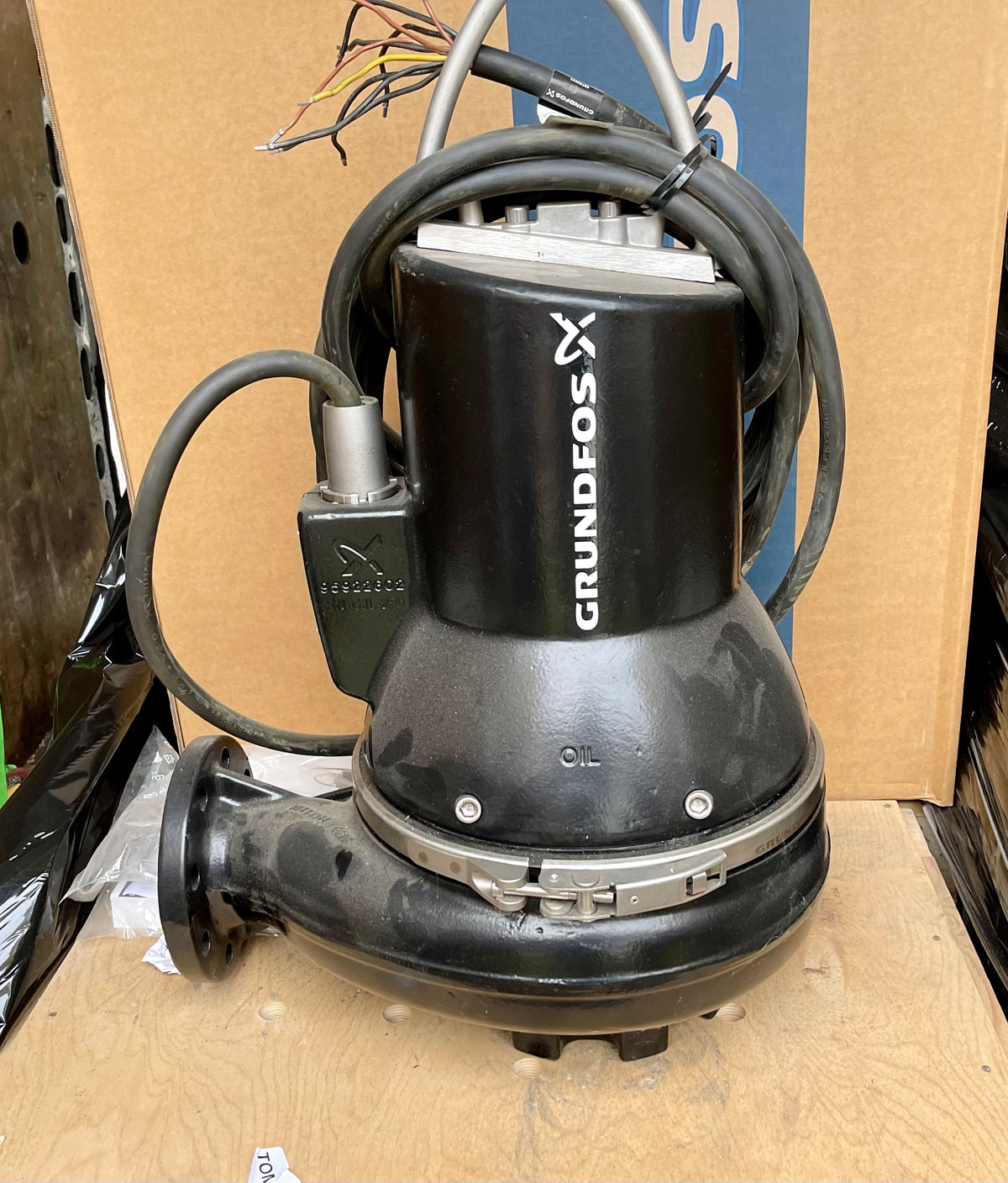 Grundfos SL1.80.80.55.4.51D.C 98624697 6.3 kW 415v Submersible Waste Pump Dn80 #3806