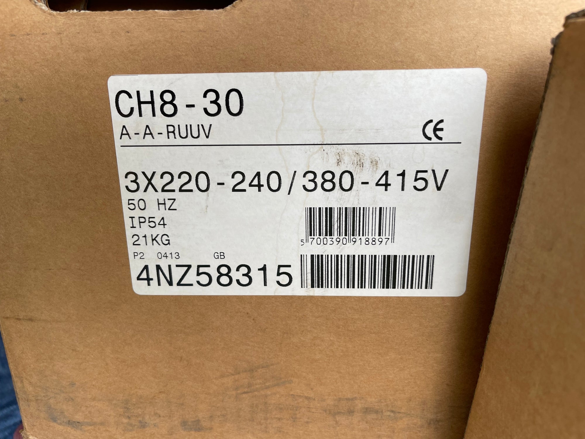Grundfos CH8-30 A A RUUV Horizontal Multistage Pump 415V 44Z58315 #3817