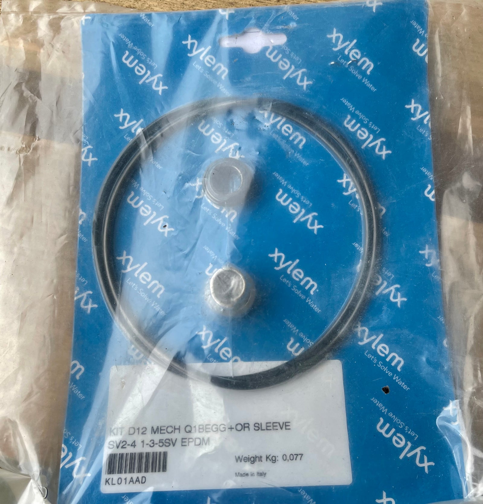 XYLEM LOWARA MECHANICAL SEAL KIT  E-SV1-3-5 SV 2-4 (KL01AAD) #4272