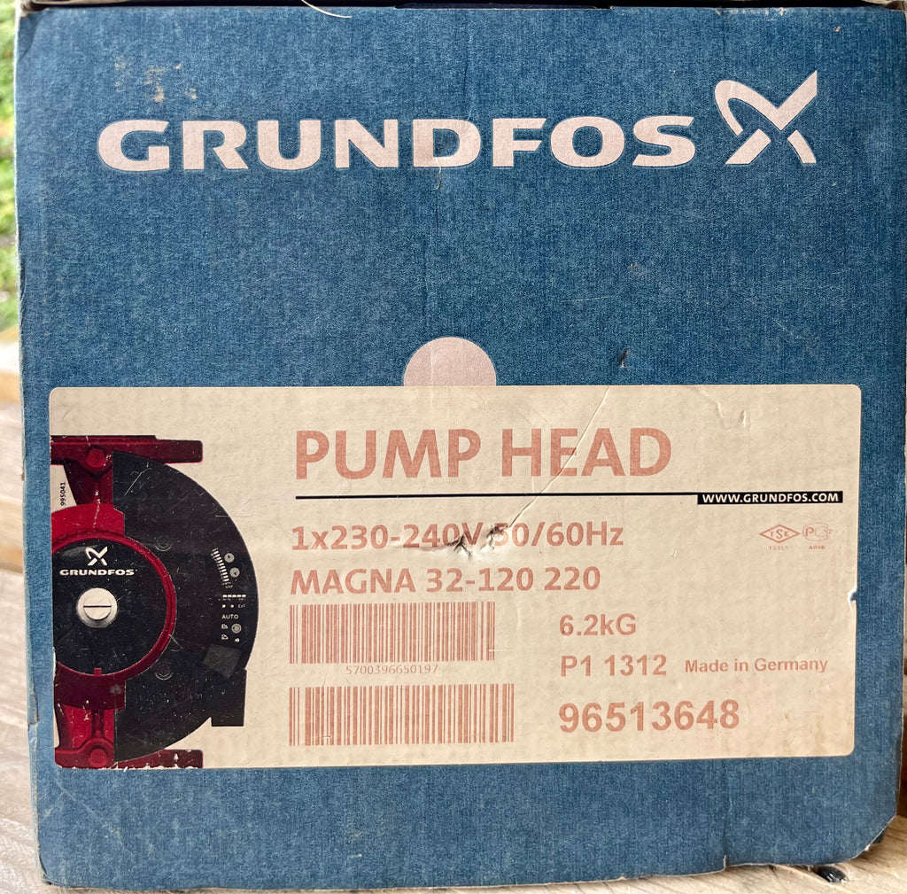 Grundfos Magna UPE 32-120 220 Replacement Head Service Kit 96513648 #3831