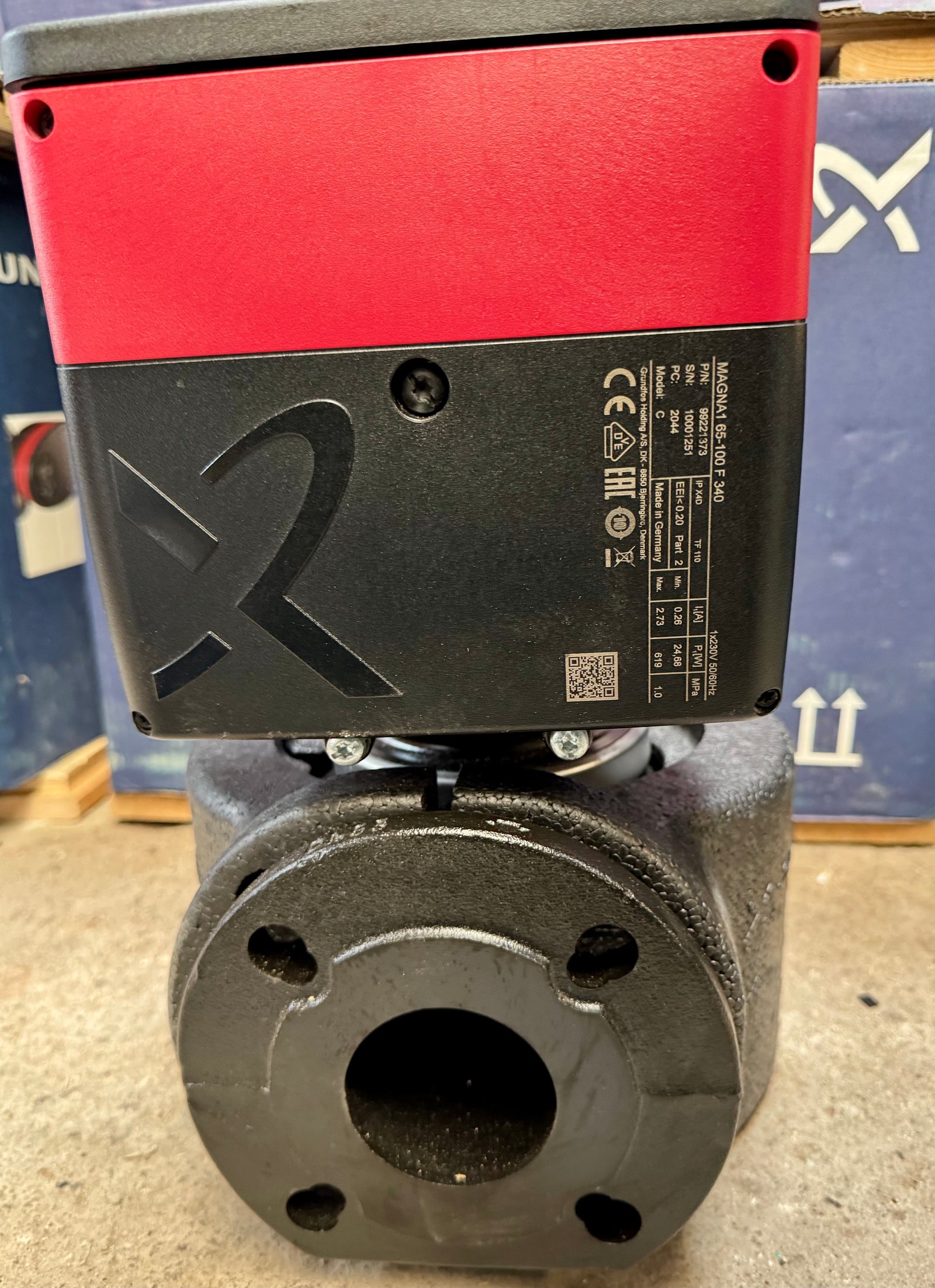 Grundfos Magna1 65-100F 99221373 340mm Flanged Circulating Pump #3625/4678