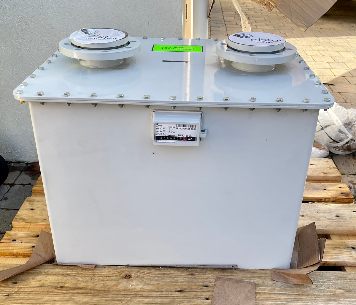 Elster Honeywell BK G100 U160 Gas Meter DN100 #3485