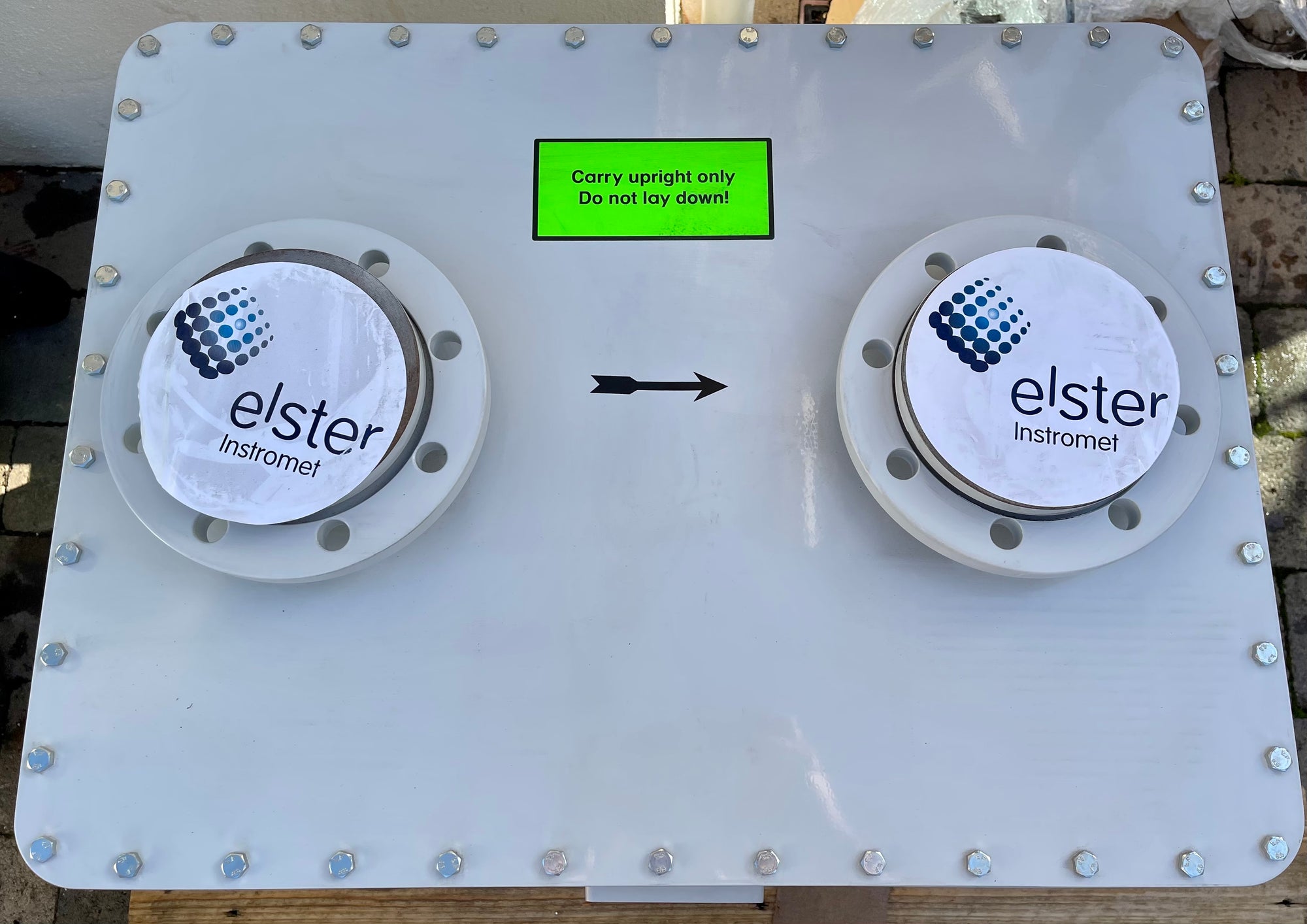 Elster Honeywell BK G100 U160 Gas Meter DN100 #3485