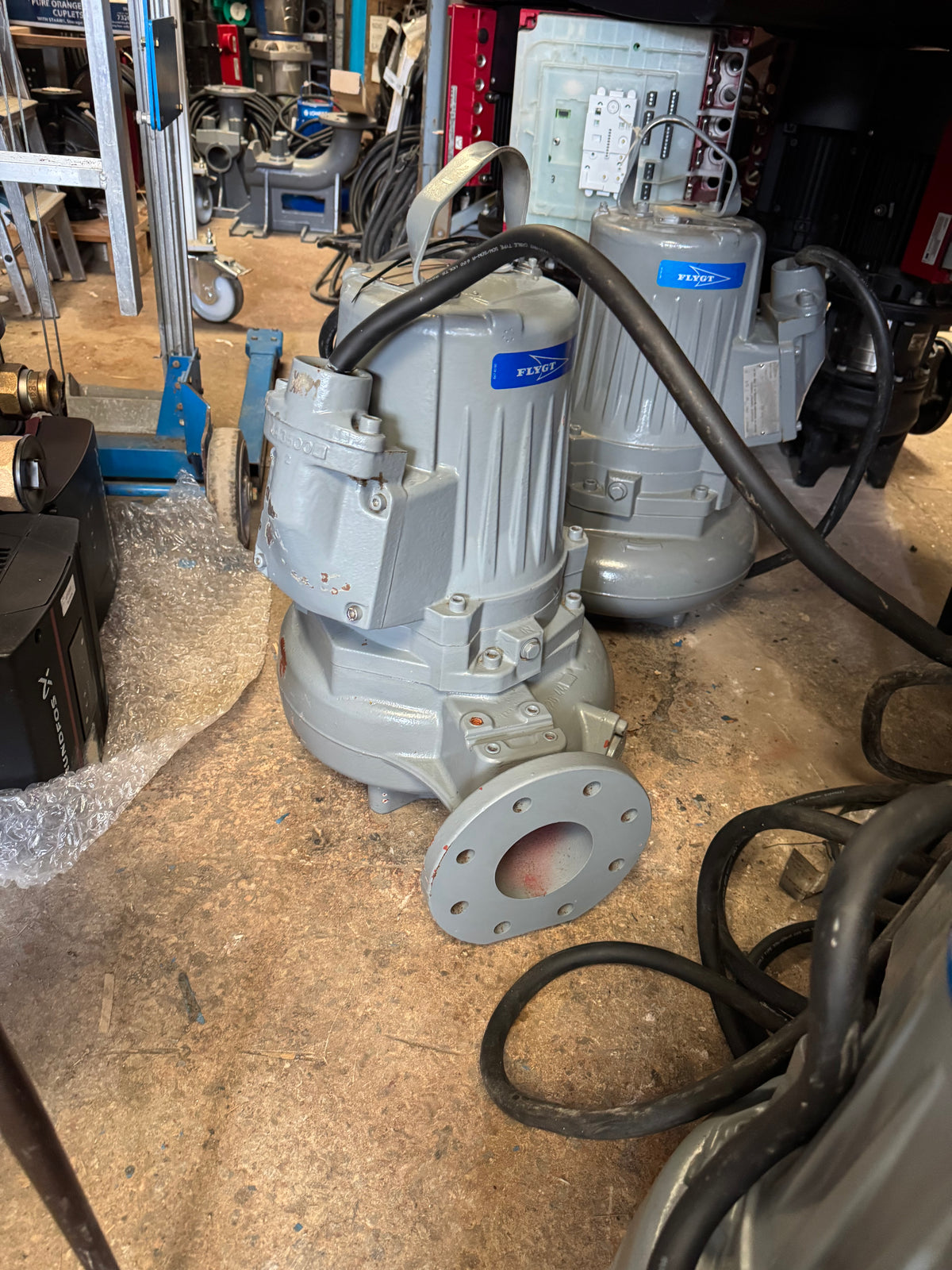 Flygt NX 3127.191 MT 438 4.7kw submersible waste water pump EX DN100 #4743