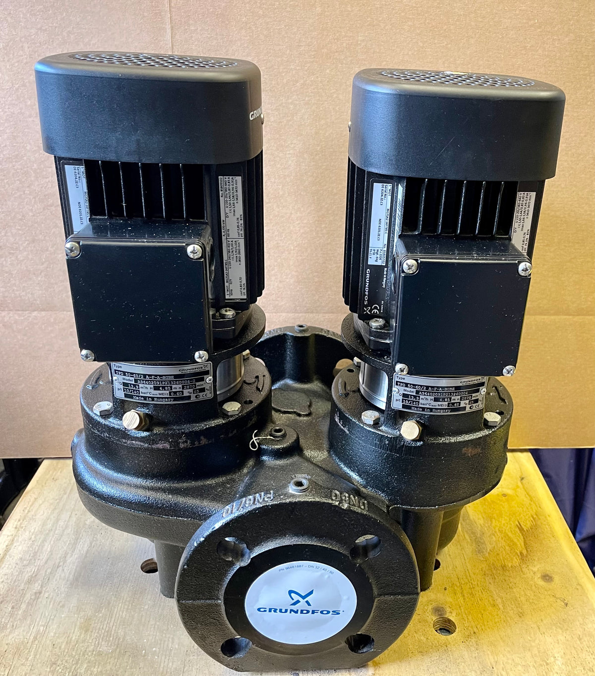 Grundfos TPD 50-60/2 A-F-A BUBE In Line Pump 415v 96402091 #3866