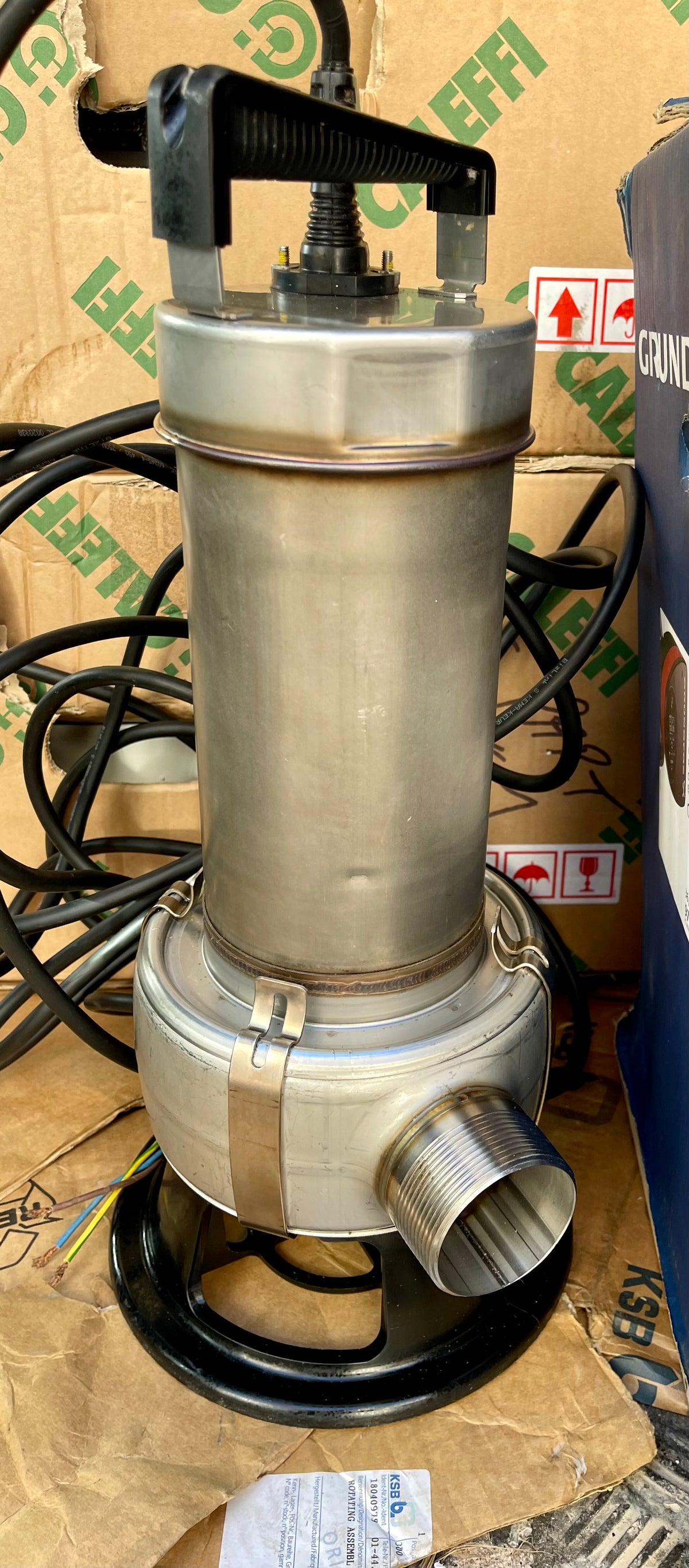Grundfos AP50B.50.08.1V 96004587 230v DIRTY WATER AND SEWAGE W/O FLOATSWITCH Submersible Pump 2&quot; #3076/4103