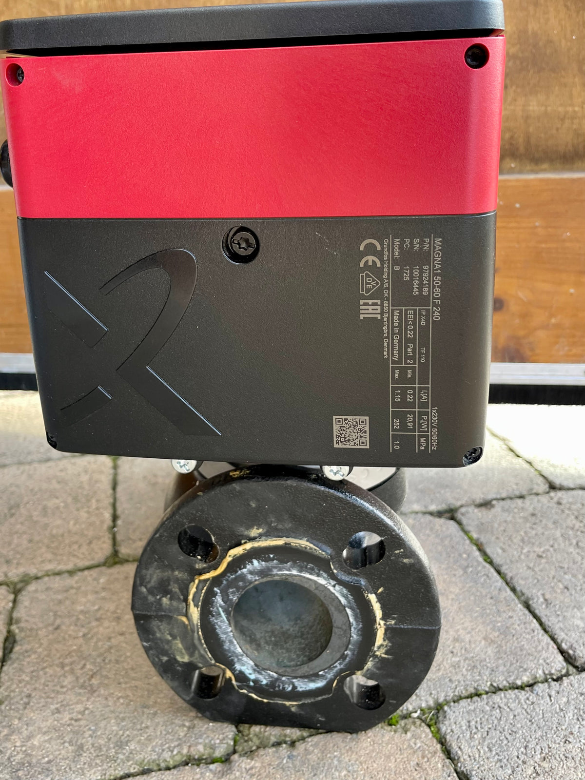 Grundfos Magna1 50-60f Variable Speed Circulator Pump 240V (97924189) #3887 USED