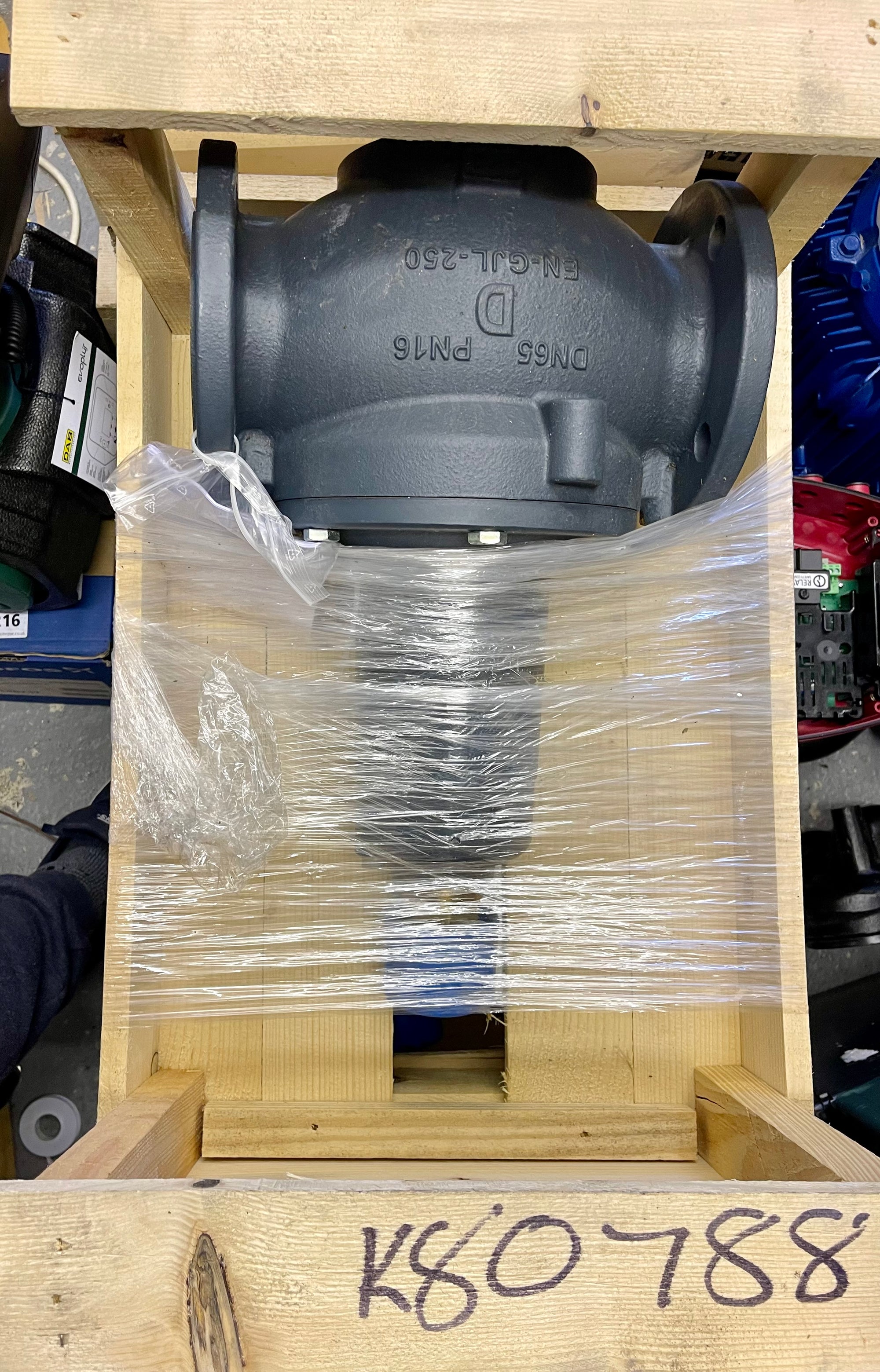 Danfoss Balancing Valve, Automatic Flanged ASV-PV PN16 DN65 003Z0633 #3969