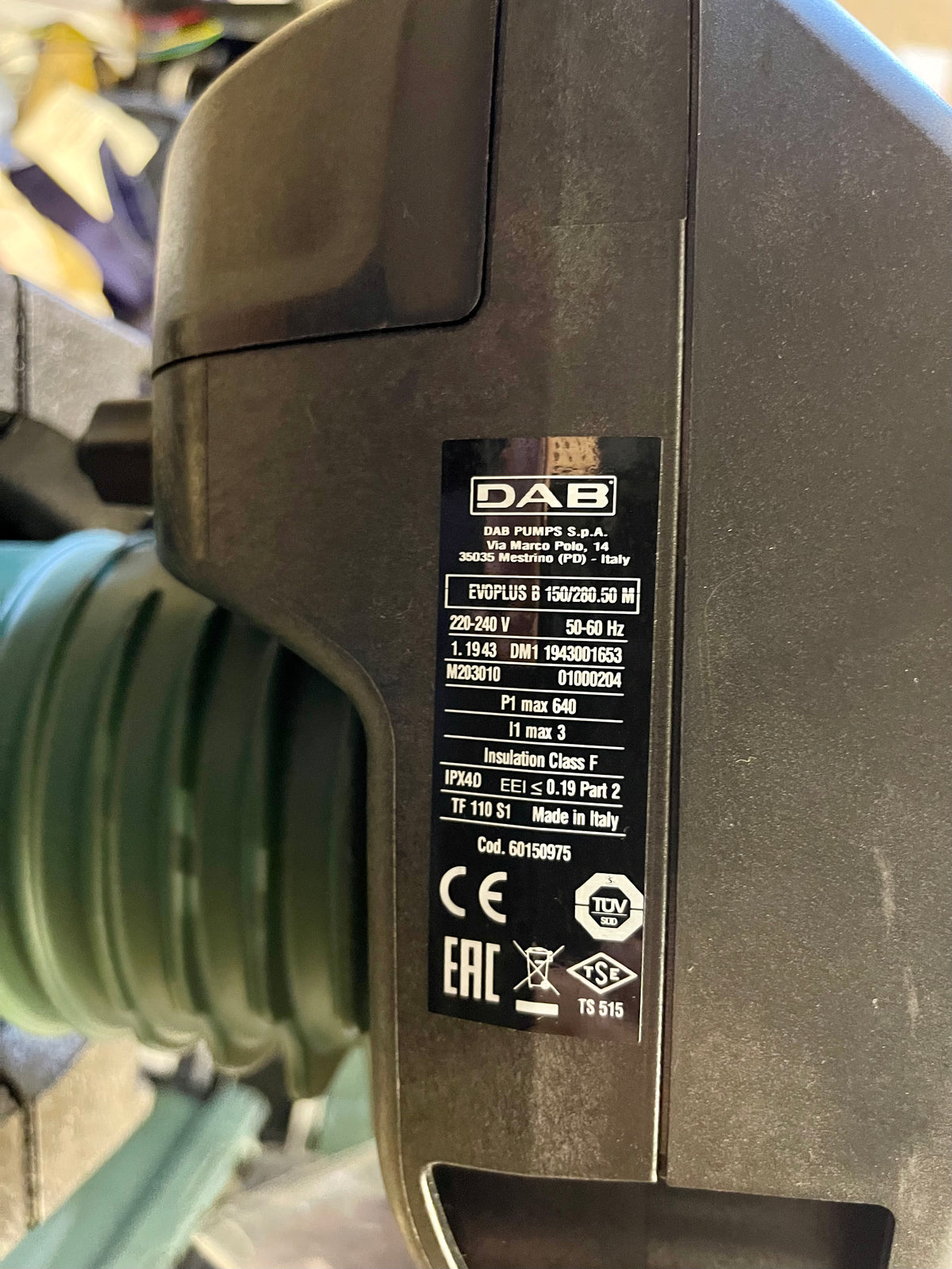 DAB EVOPLUS B 150/280.50 M 240V Circulator Pump 60150975 DN50 #3970