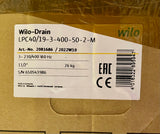 Wilo Drain LPC 40/19 Self-priming dry drainage Pump 2081686 415v 1.1kW 1 1/2" #3975