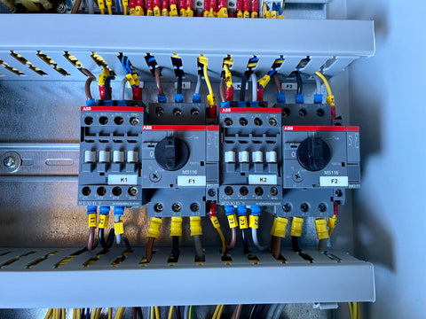 Flygt Dual Control Panel 3 phase 2 pump 2.5 to 4.0 A DOL E-Compact 32 ...