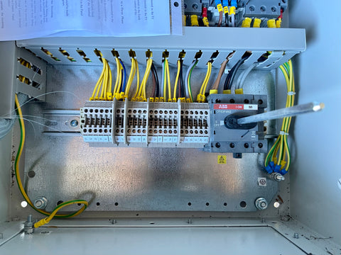 Flygt Dual Control Panel 3 phase 2 pump 2.5 to 4.0 A DOL E-Compact 32 ...