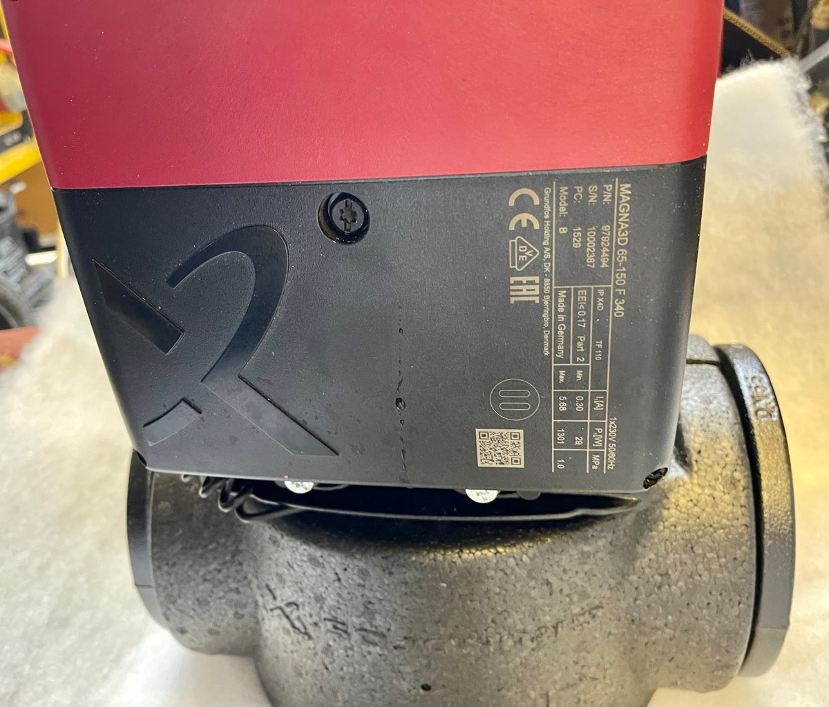 Grundfos Magna3 65-150 F Flanged Pump Heating Circulator 240v Dn65 97924299 #3998 USED