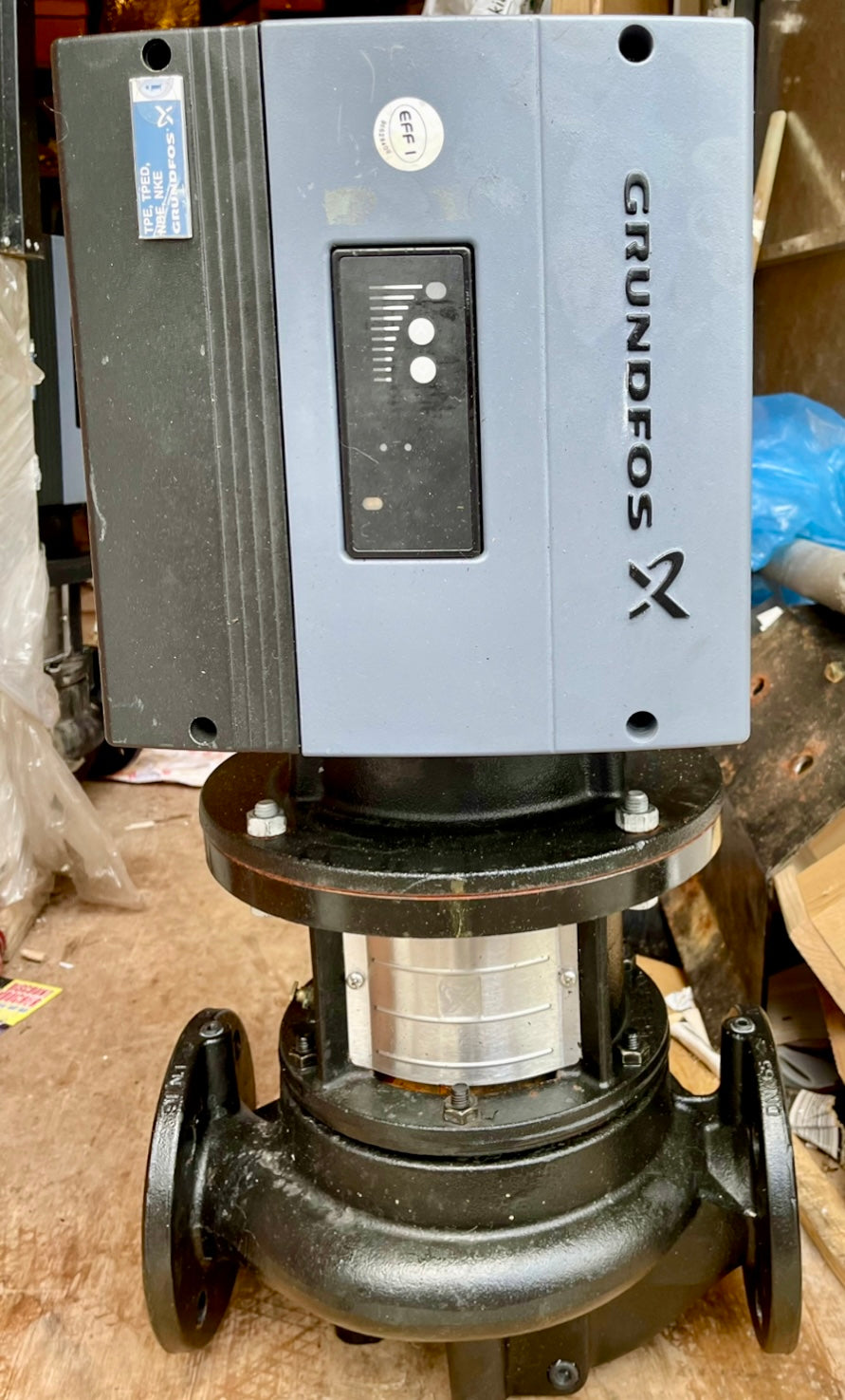 Grundfos TPE 65-340/2 Pump Circulator 415v 96096584 DN65 5.5kW #4031 Used