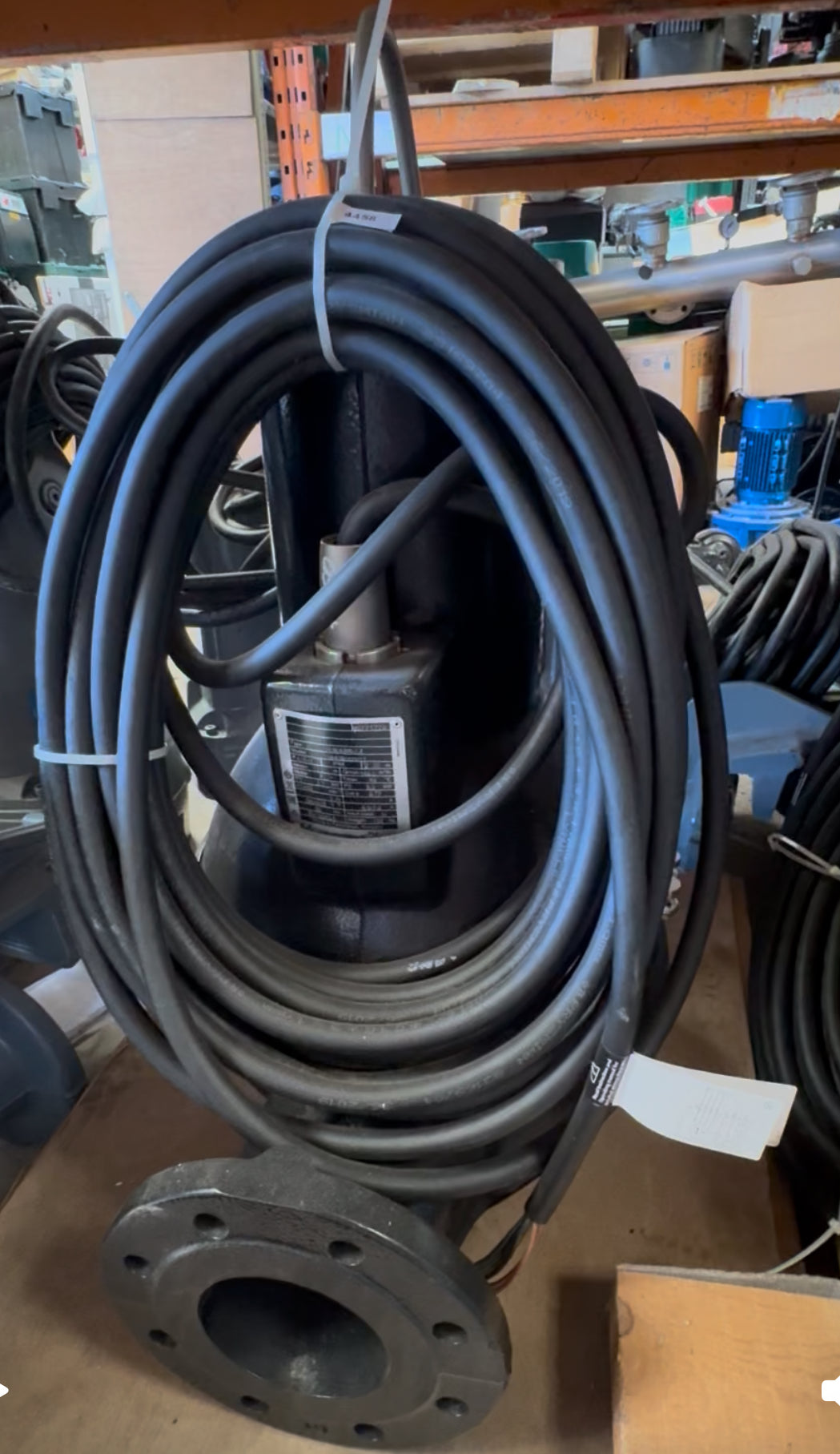 Grundfos SL1.80.100.30.4.50D.C.Z 98711691 3 kW 415v Submersible Waste Pump Dn100 #4458