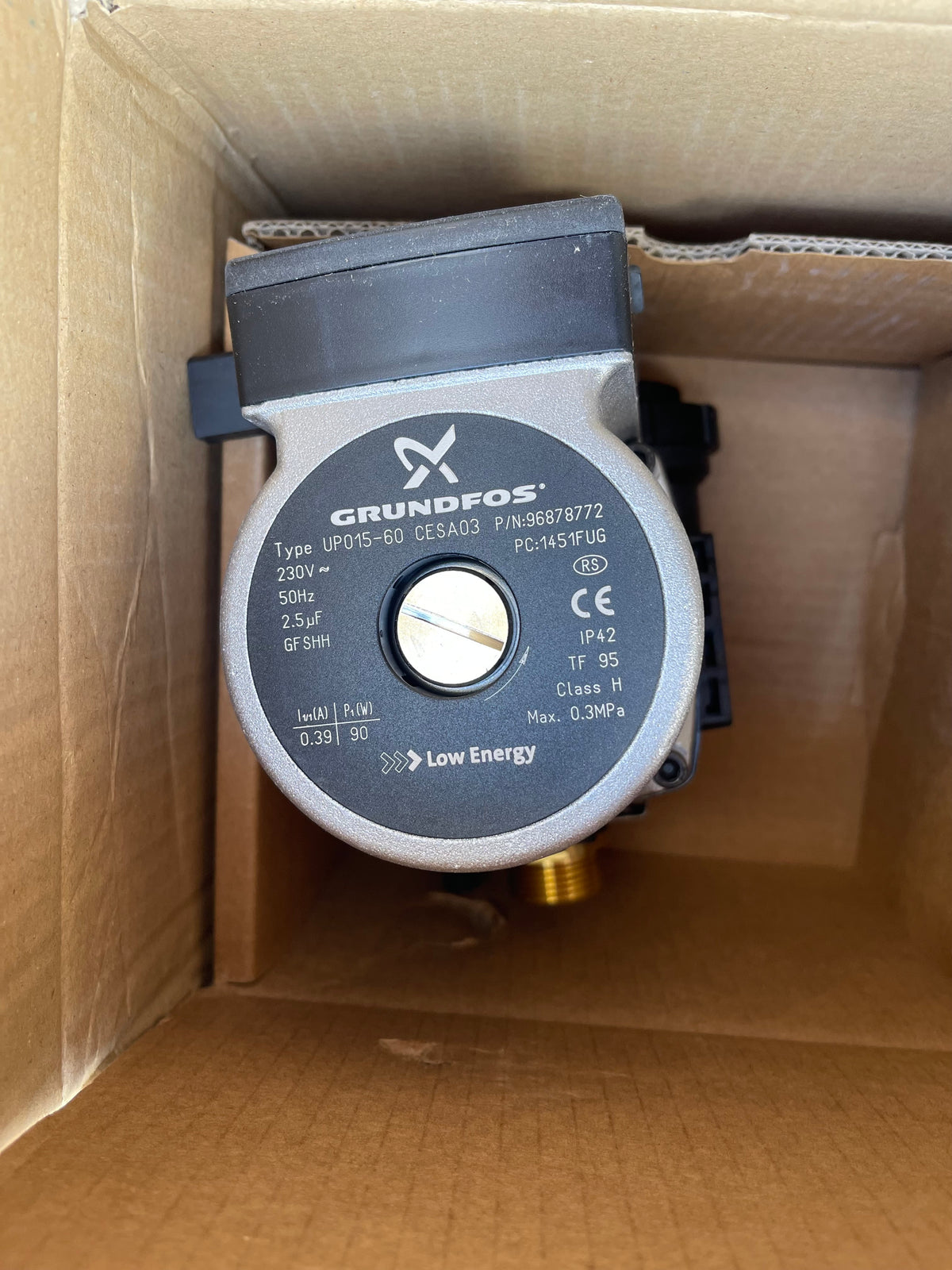 Grundfos UPO 15-60 CESA03 Circulator Pump 96878772 230v IDEAL 176635 #4045