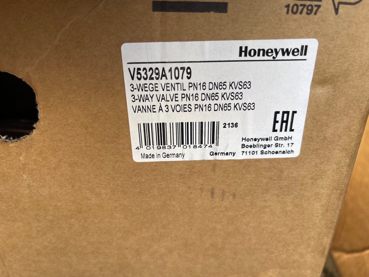 Honeywell V5329a1079 Flanged Linear Valve 3 Port 65mm Cv63 #4047