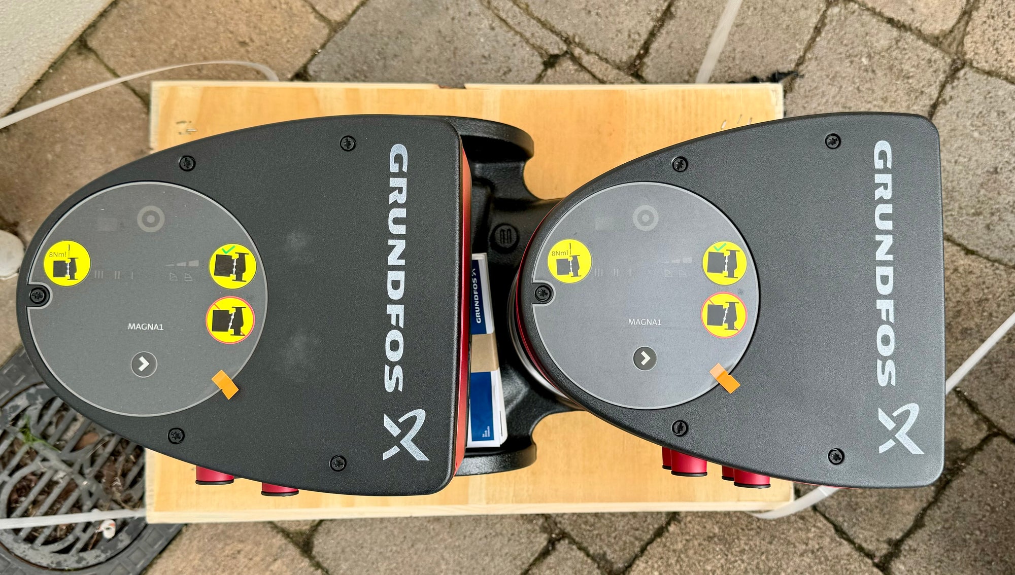 Grundfos Magna1 D 50-100 F 99221341 Twin head circulator pump #4063