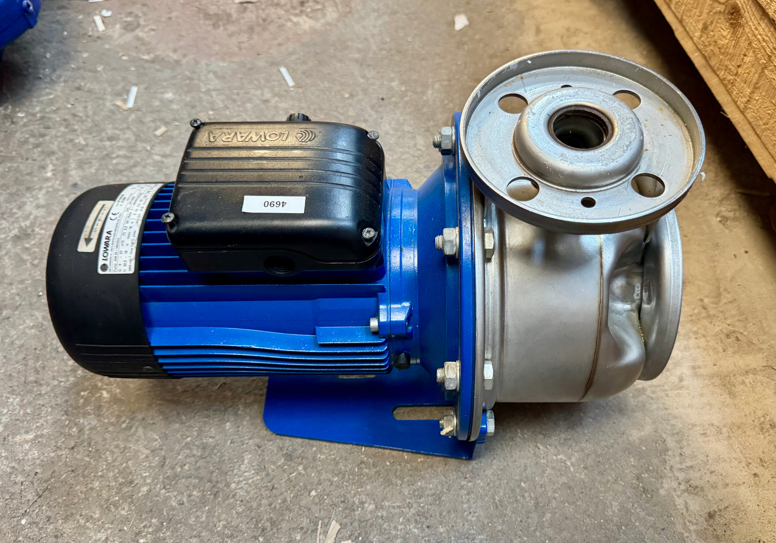 Lowara SHE 32-160/22/A End Suction Circulator Pump Stainless 107410050 DN32 2.2kW #4690