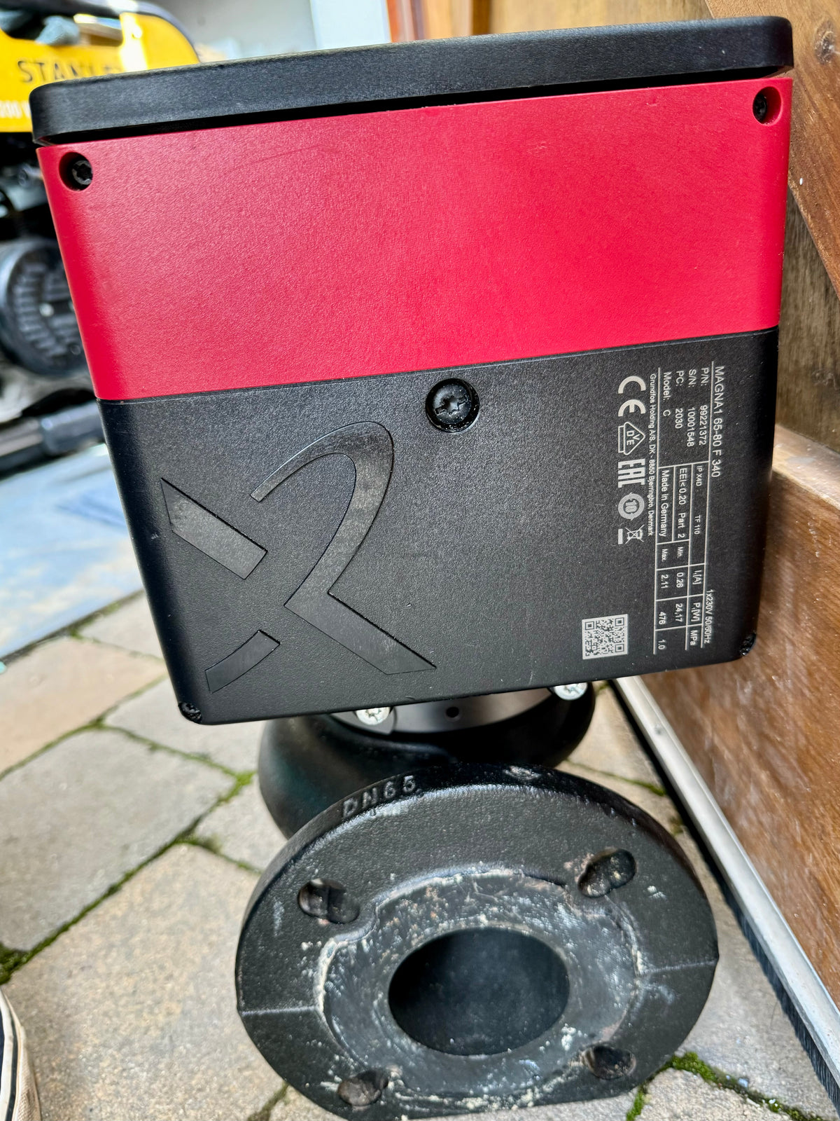 Grundfos Magna1 65-80 F 99221372 340mm Flanged Circulating Pump #4065 Used