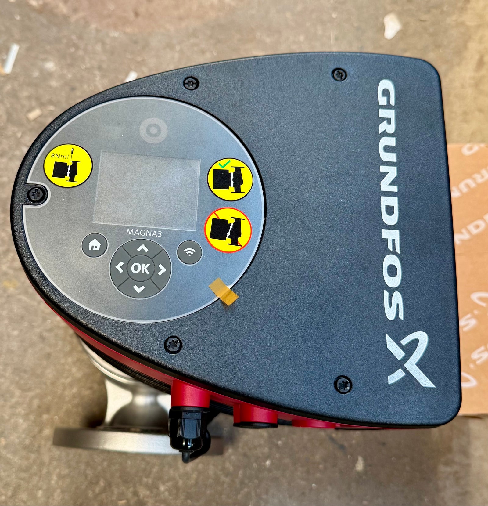 Grundfos Magna3 40-180 F N (250) 97924353 Variable Speed Hot Water Circulation Pump #4721