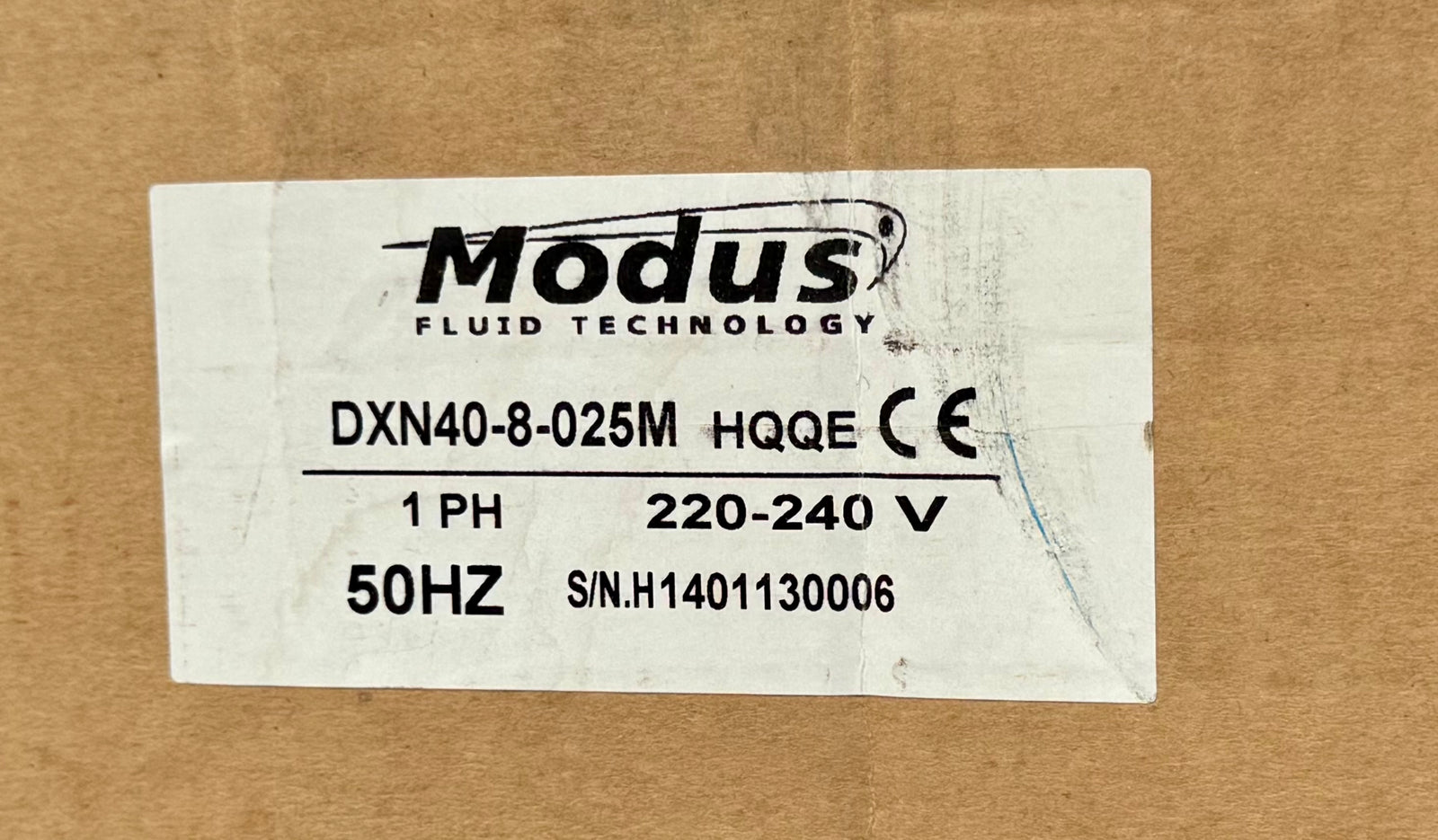 Modus DXN 40-8-025M HQQE Horizontal Multistage Pump 240v 1.5kW #4747