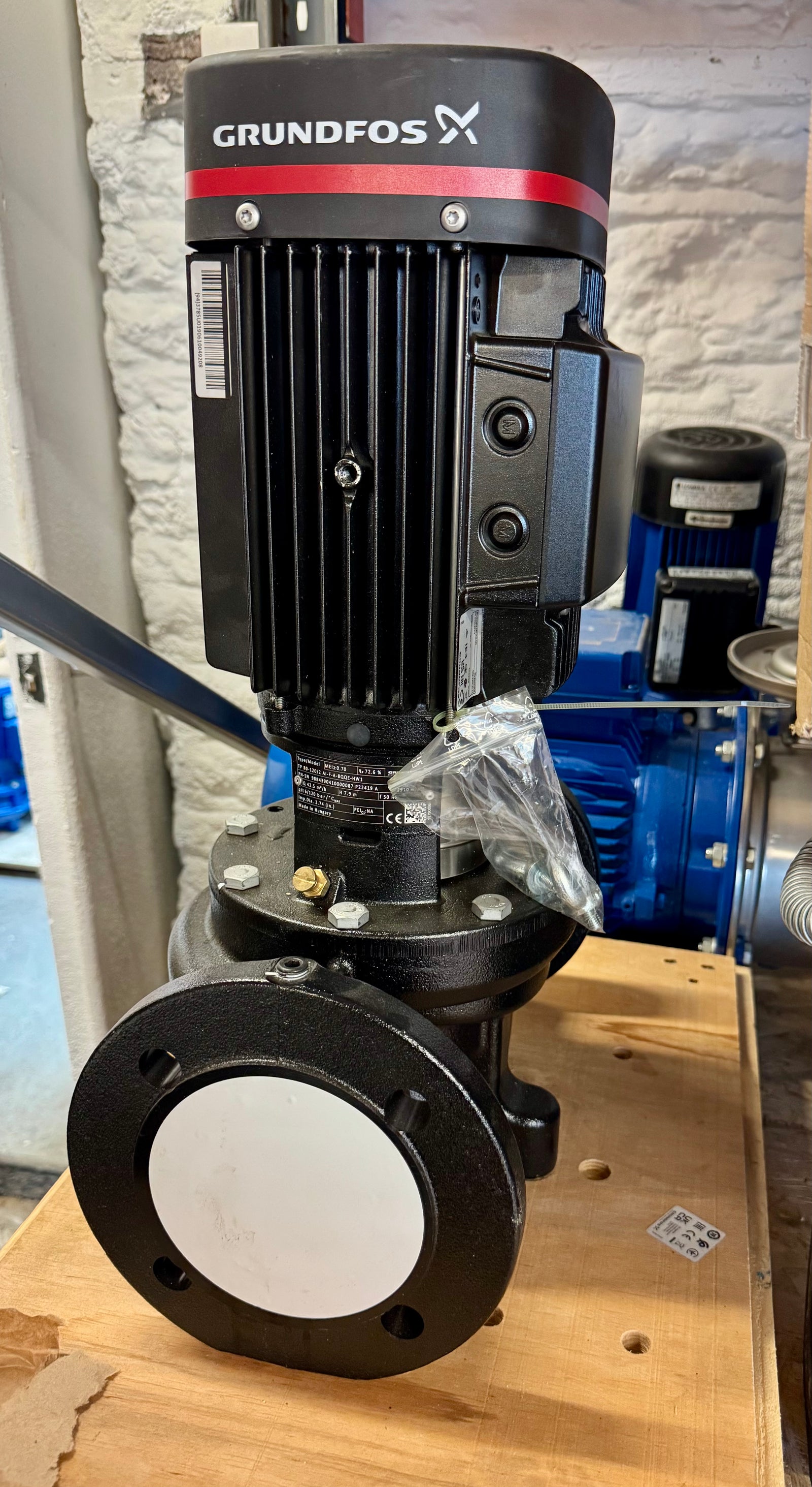 GRUNDFOS TP 80-120/2 AI F A BQQE 1.5KW In Line Circulator 415V 98843904 #4774