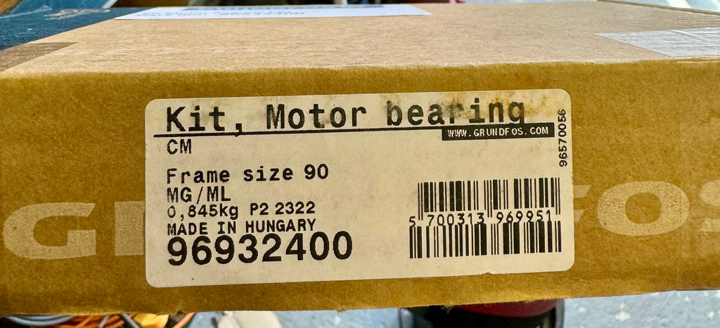 Grundfos kit Motor Bearing frame size 90 CM 96932400 #4061