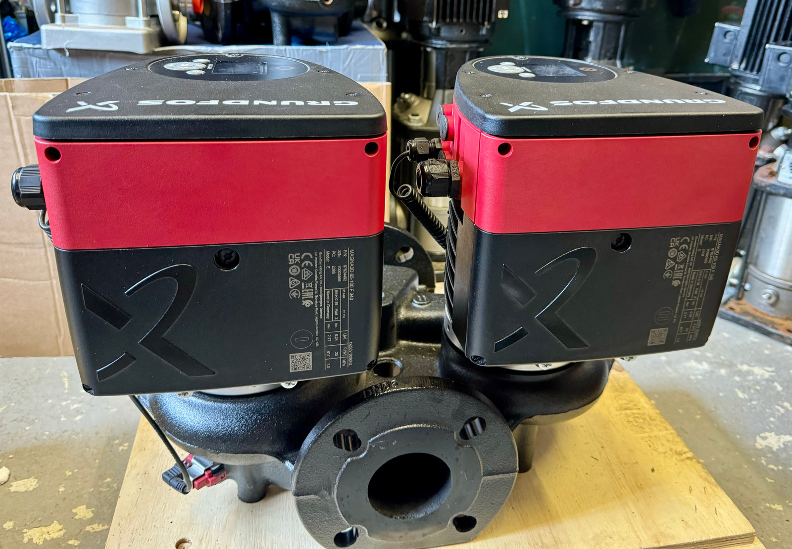 Grundfos Magna3D 65-100 F Flanged Pump Heating Circulator 240v 97924492 #4097