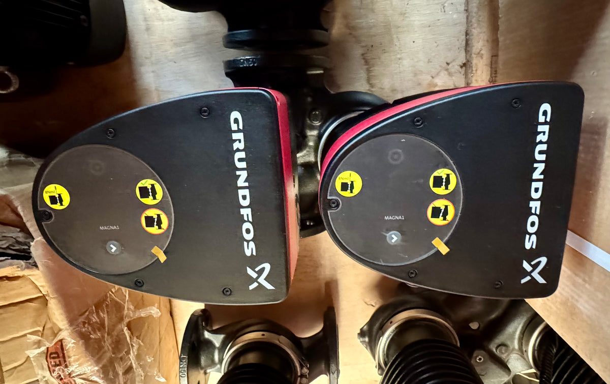 Grundfos Magna1 D 50-100 F 99221341 Twin head circulator pump #NL155/4800