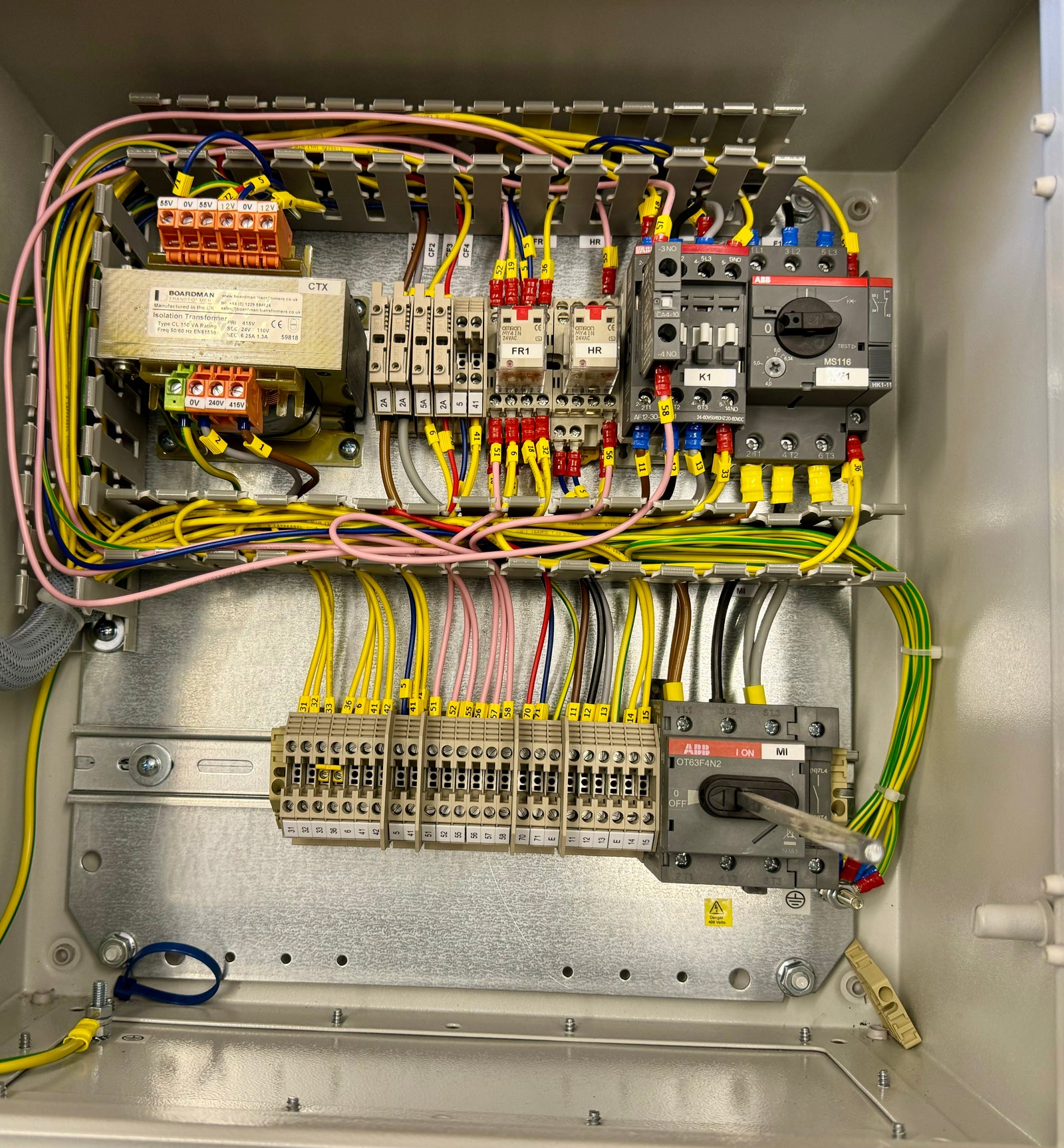 Flygt Single DOL 4.0 to 6.3A - three phase single pump control panel Compact 31 #4141