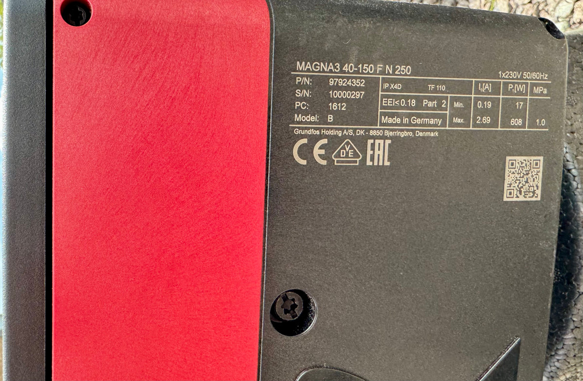 Grundfos Magna3 40-150 F N 97924352 Stainless Circulator Pump #4147
