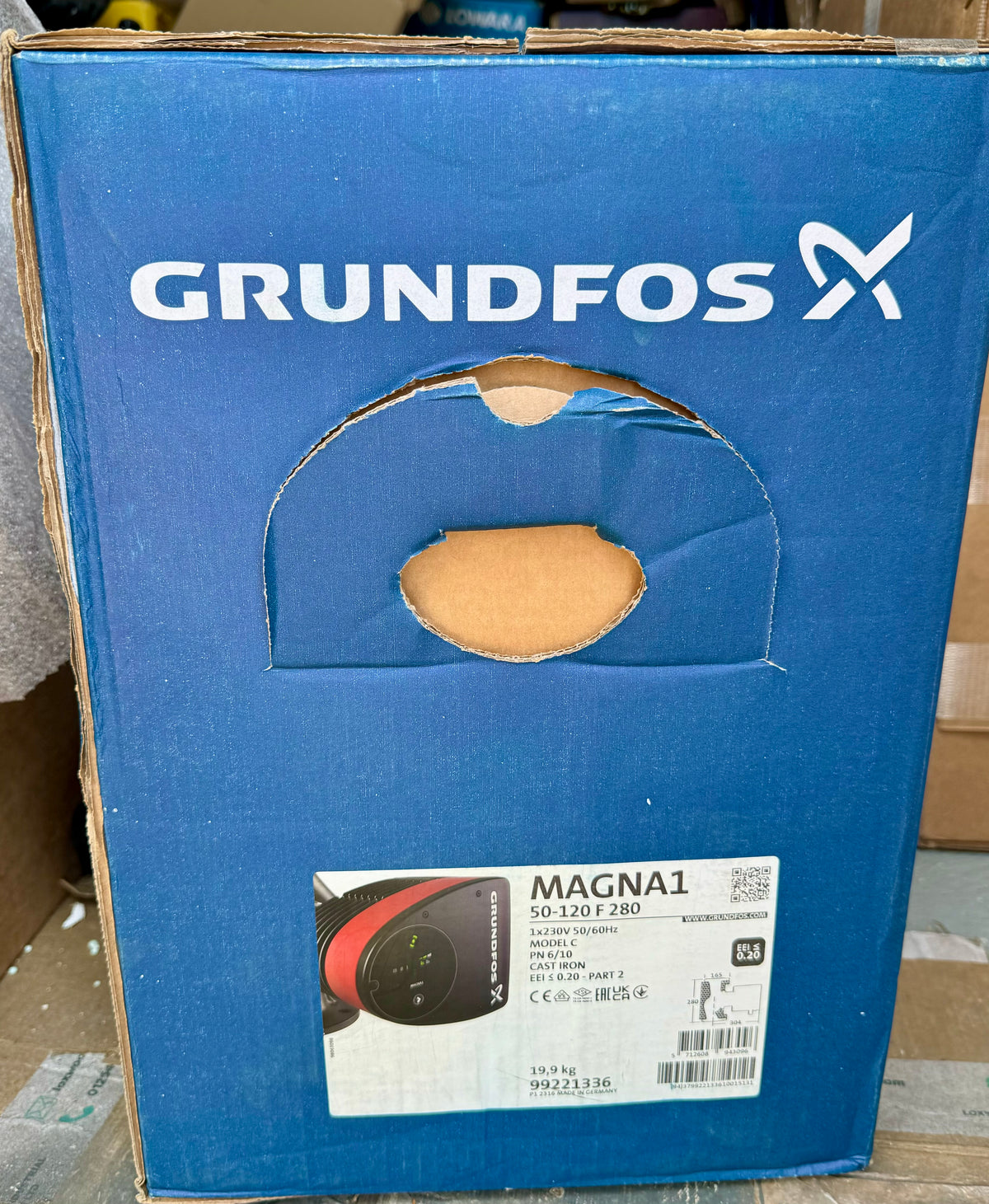 Grundfos Magna1 50-120 F 240V Circulator Pump 99221336 #4184