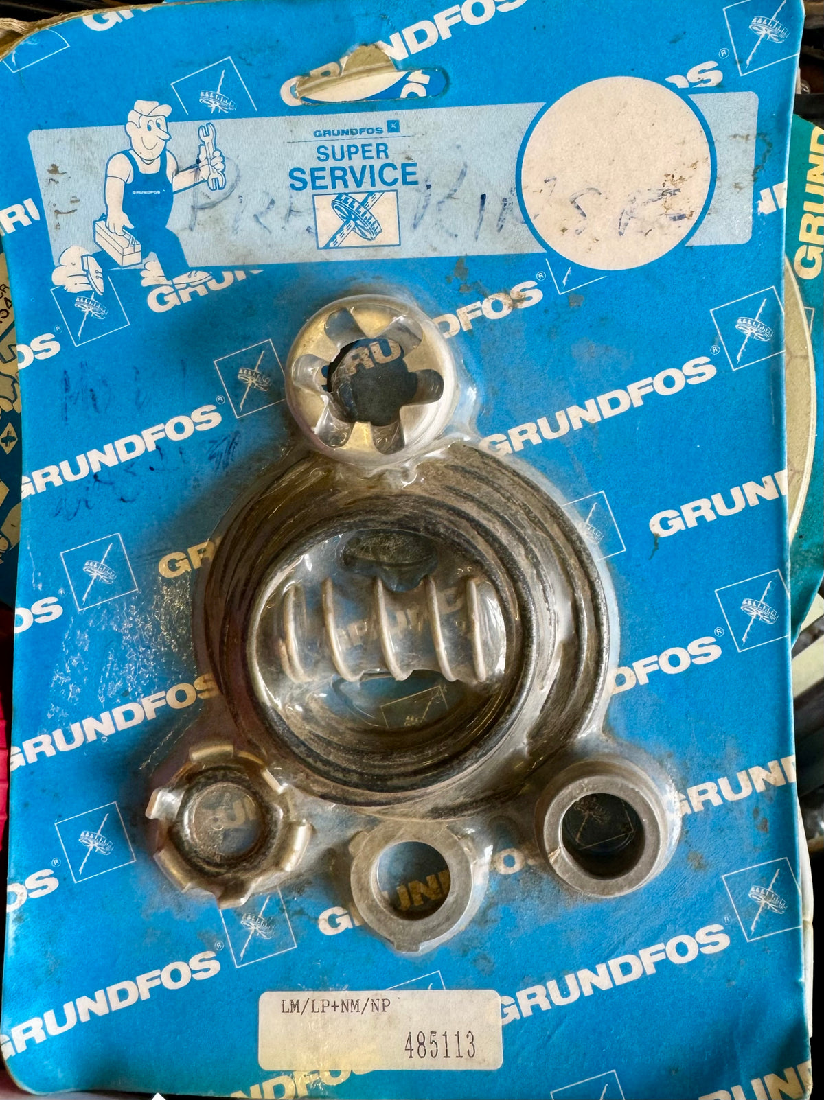 Grundfos 485113 LM/LP/NM/NP 16mm AUUE SHAFT SEAL KIT #4116/4192