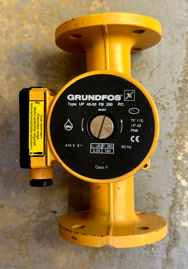 Grundfos UP 40-50 FB (250) 52021406 Hot Water Service Circulator 415V Bronze #4203