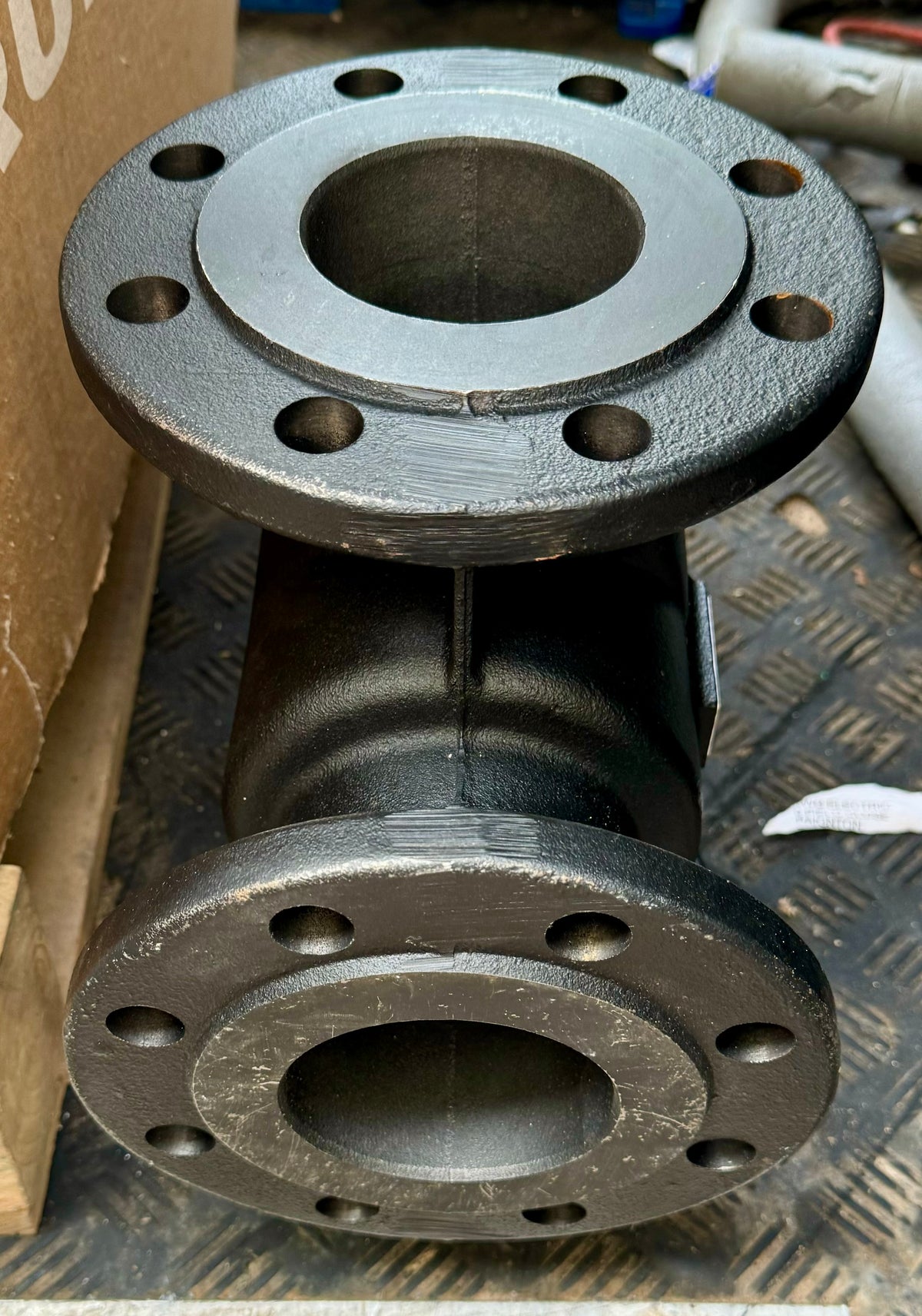 Siemens VXF31.80 3-port seat valve, flanged, PN10, DN80, kvs 78 #4281