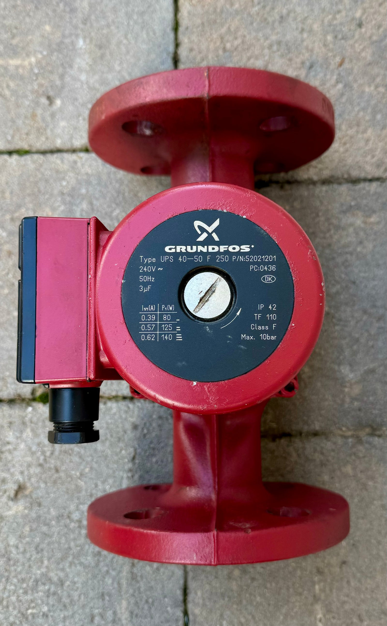Grundfos UPS 40-50F 250 Light Commercial Circulator - Mk1 52021201 #4311 USED