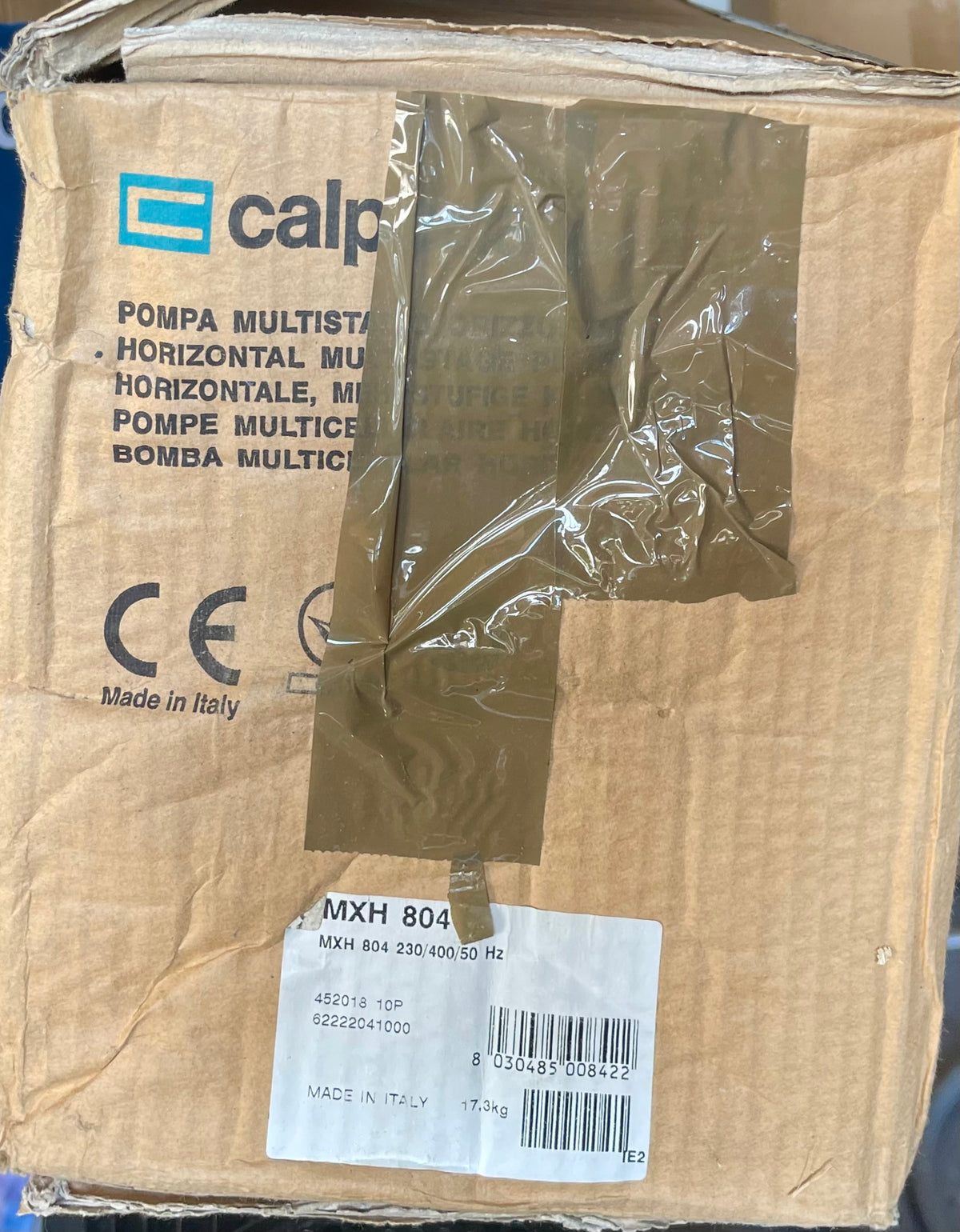 Calpeda MXH 804 415v Horizontal Multi-stage Booster Pump #3440