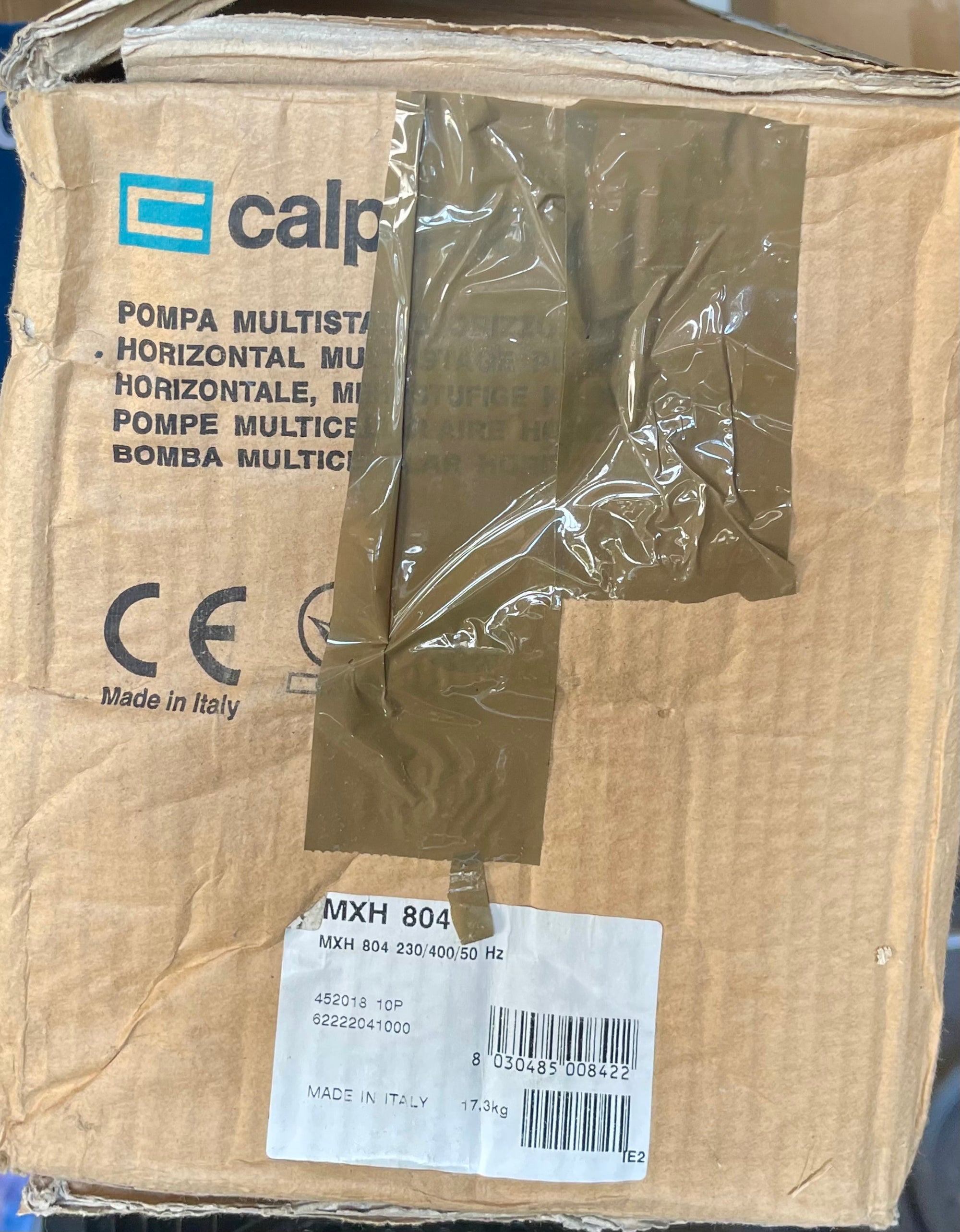 Calpeda MXH 804 415v Horizontal Multi-stage Booster Pump #3440