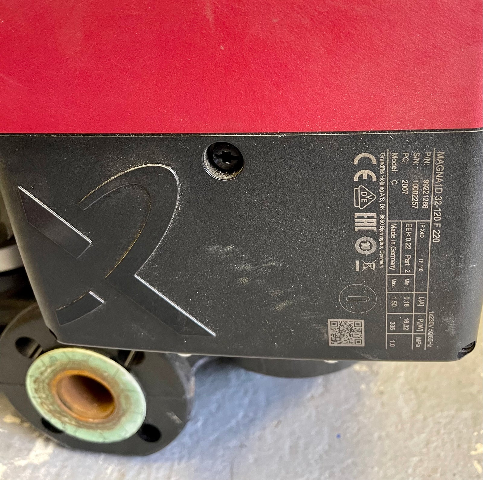 Grundfos Magna1 D 32-120 F Circulator Pump 230v 99221286 #3454 USED