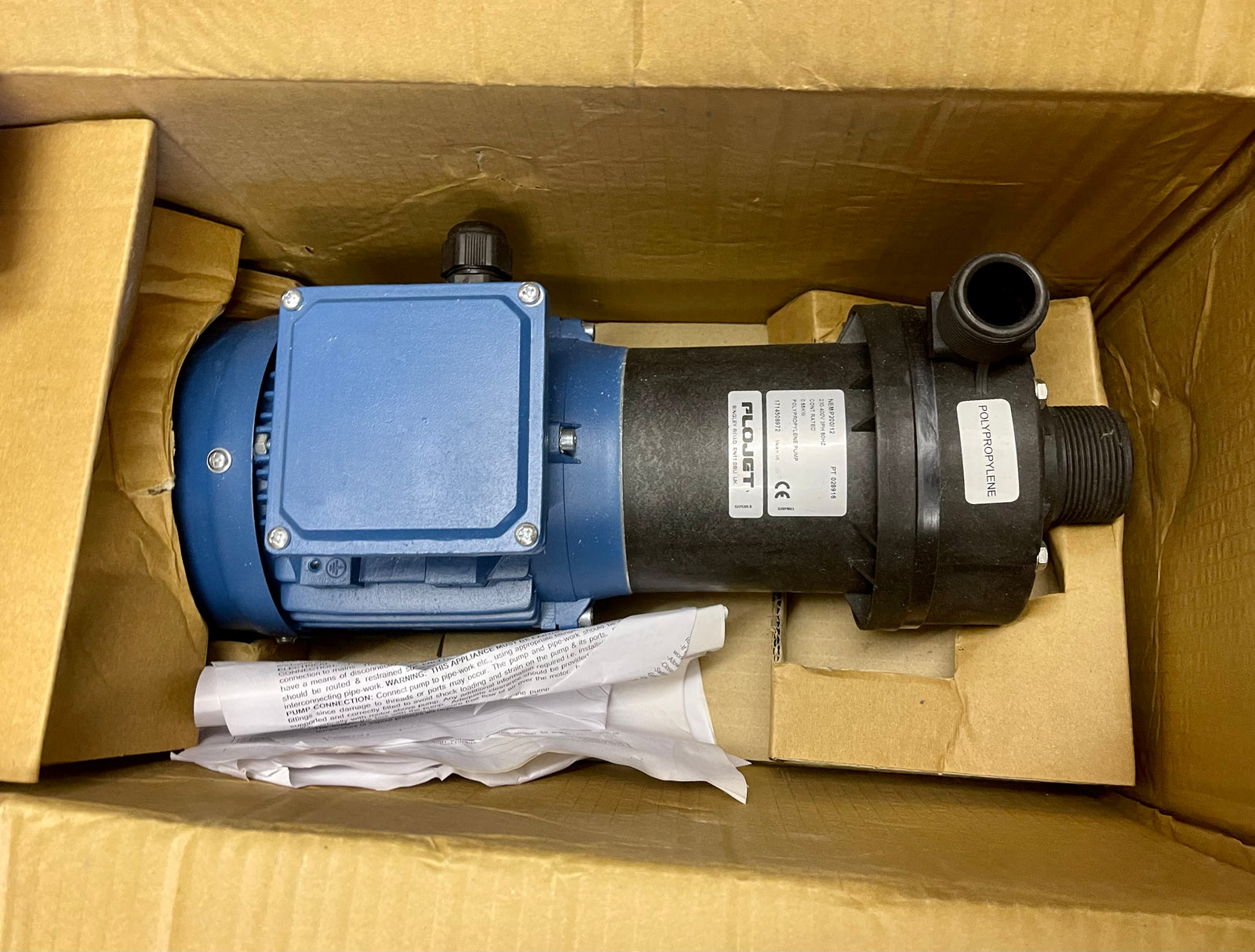 Flojet Xylem NEMP200/12 Magnetic Drive, sealless centrifugal pump, 400v/3/50Hz 028916 #3470