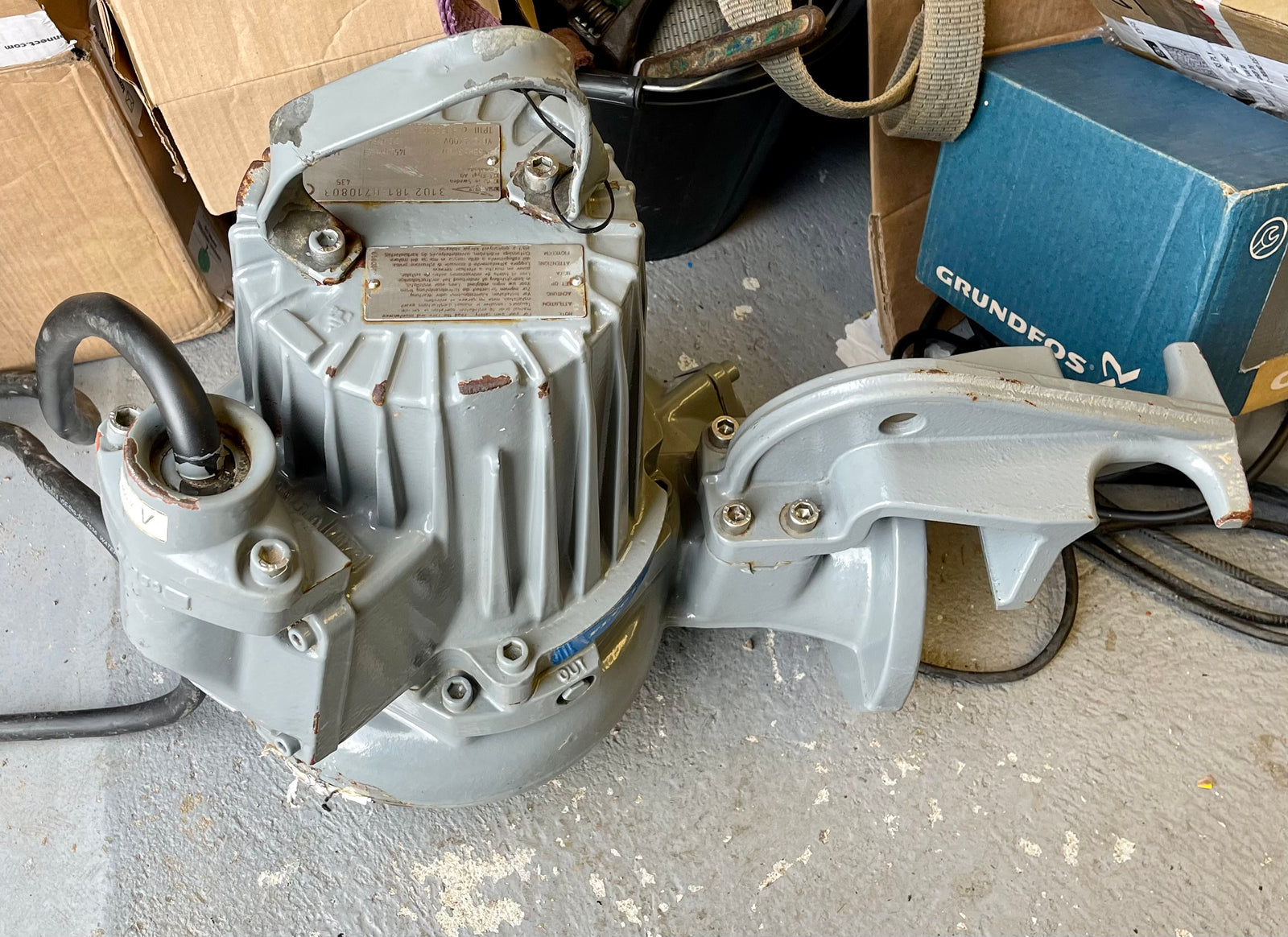 Flygt CP 3102.181 435 MT 3.1kw 400v submersible waste water pump DN100 #3481 VAT