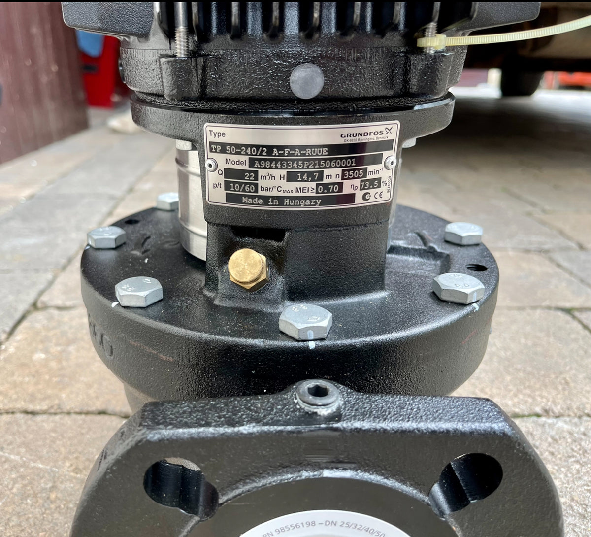 Grundfos TP 50-240/2 A F A RUUE 415V Circulator Pump 98443345 DN50 1.5kW #3697