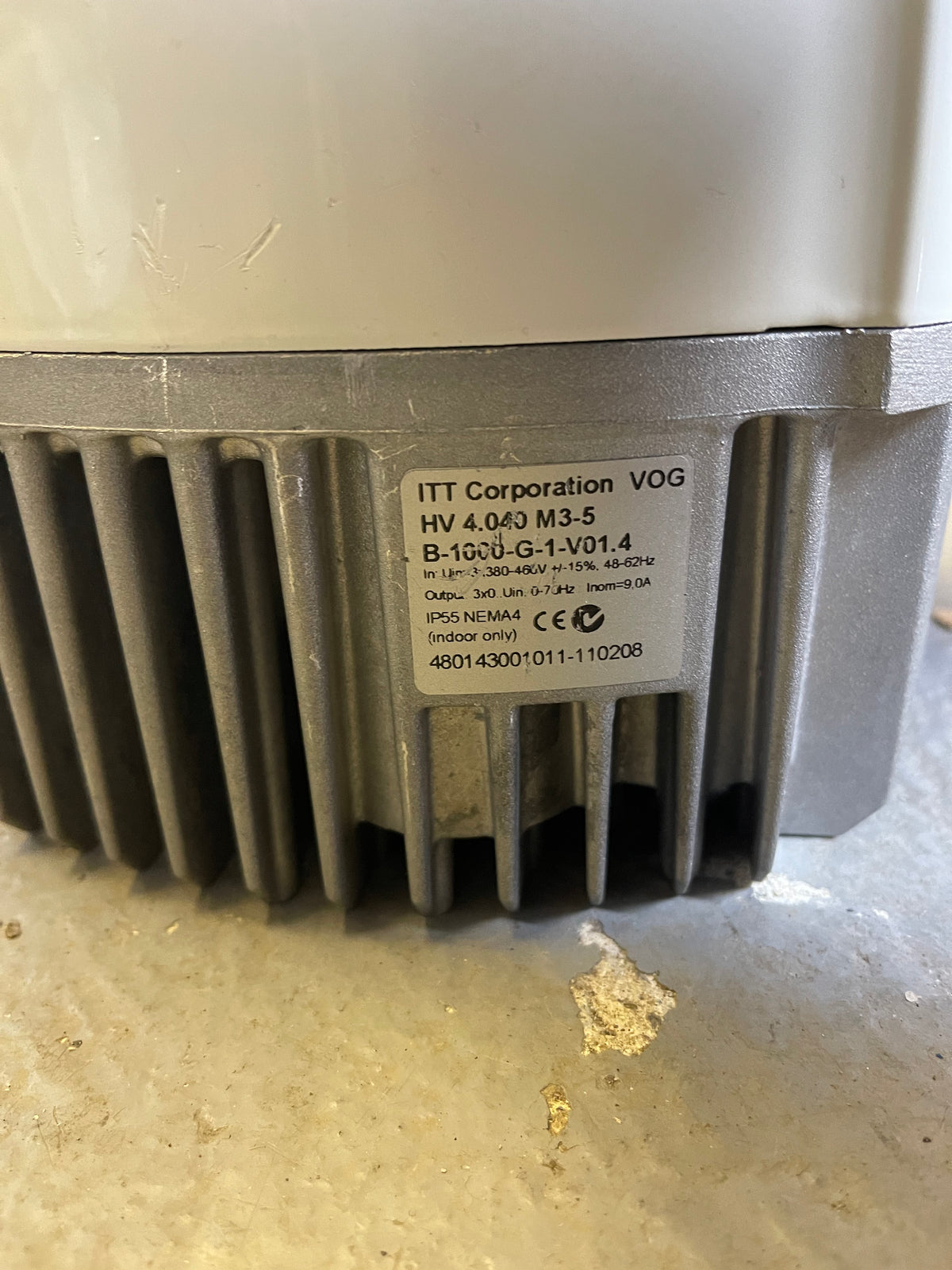 Xylem Hydrovar Inverter Control Unit HV 4.040 M3-5 B-1000-G-1-V0.14 Master 4kW 415v #3539