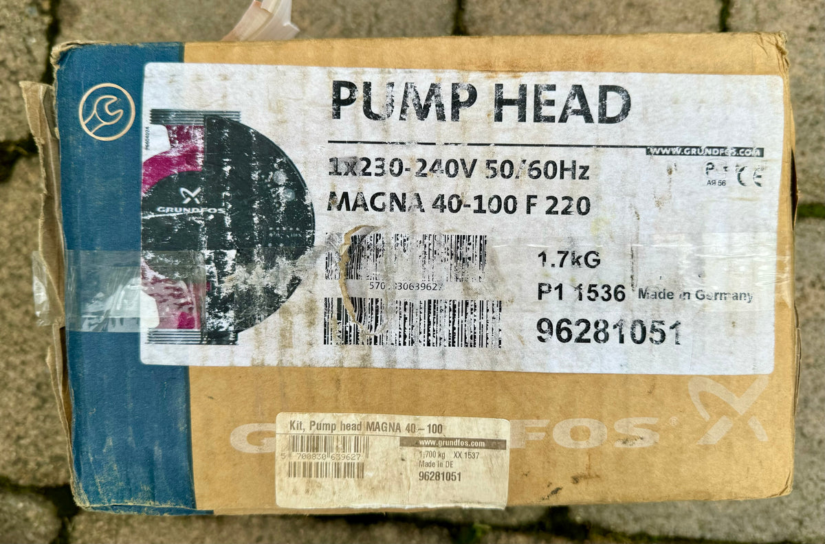 Grundfos Pump Head Magna UPE 40-100 F 220 UPED Replacement 96281051 #4448