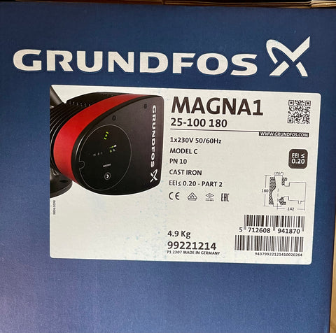 Grundfos Magna1 25-100 180 Circulator Pump 99221214 #3549