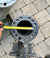 ABS Sulzer Pedestal Guide Rail Stool DN80  #3553