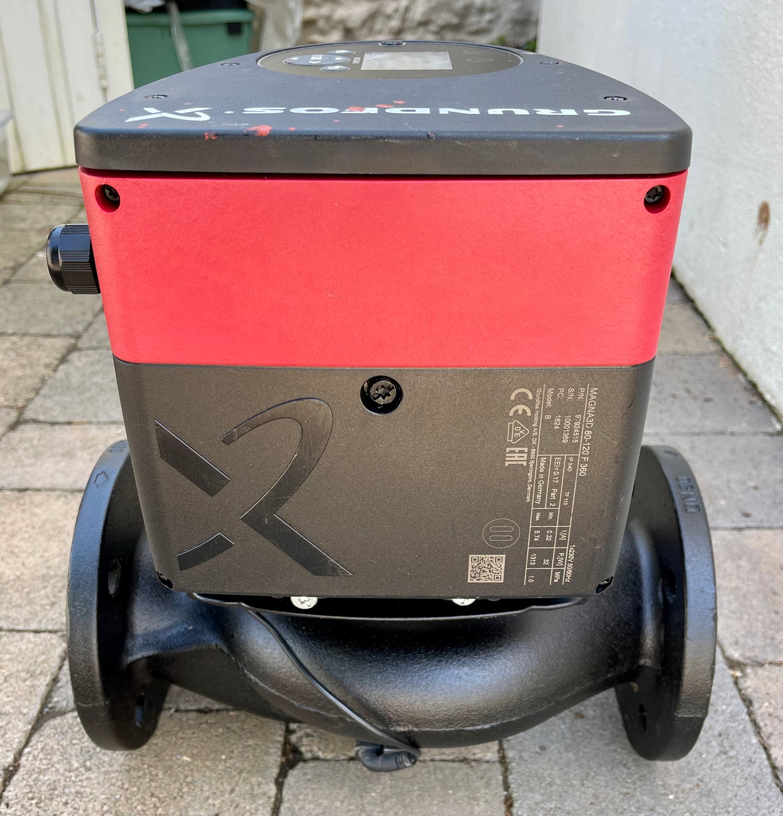 Grundfos Magna3 80-120 F Circulator Pump 230v 97924310 #3281 USED